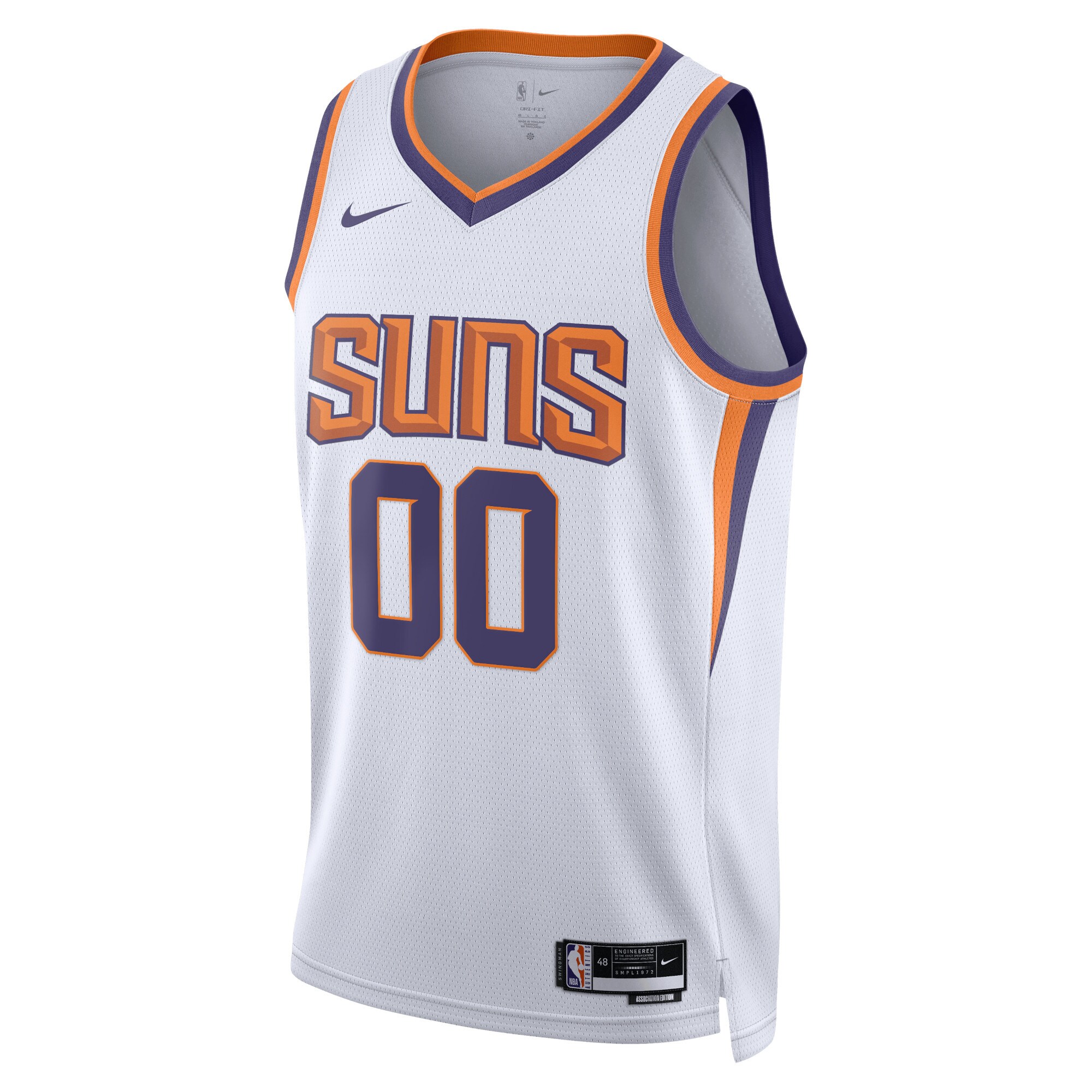 Phoenix Suns Unisex 2022\/23 Swingman Custom Jersey White - Association Edition cheap jerseys for sale - CheapJerseys.Shop