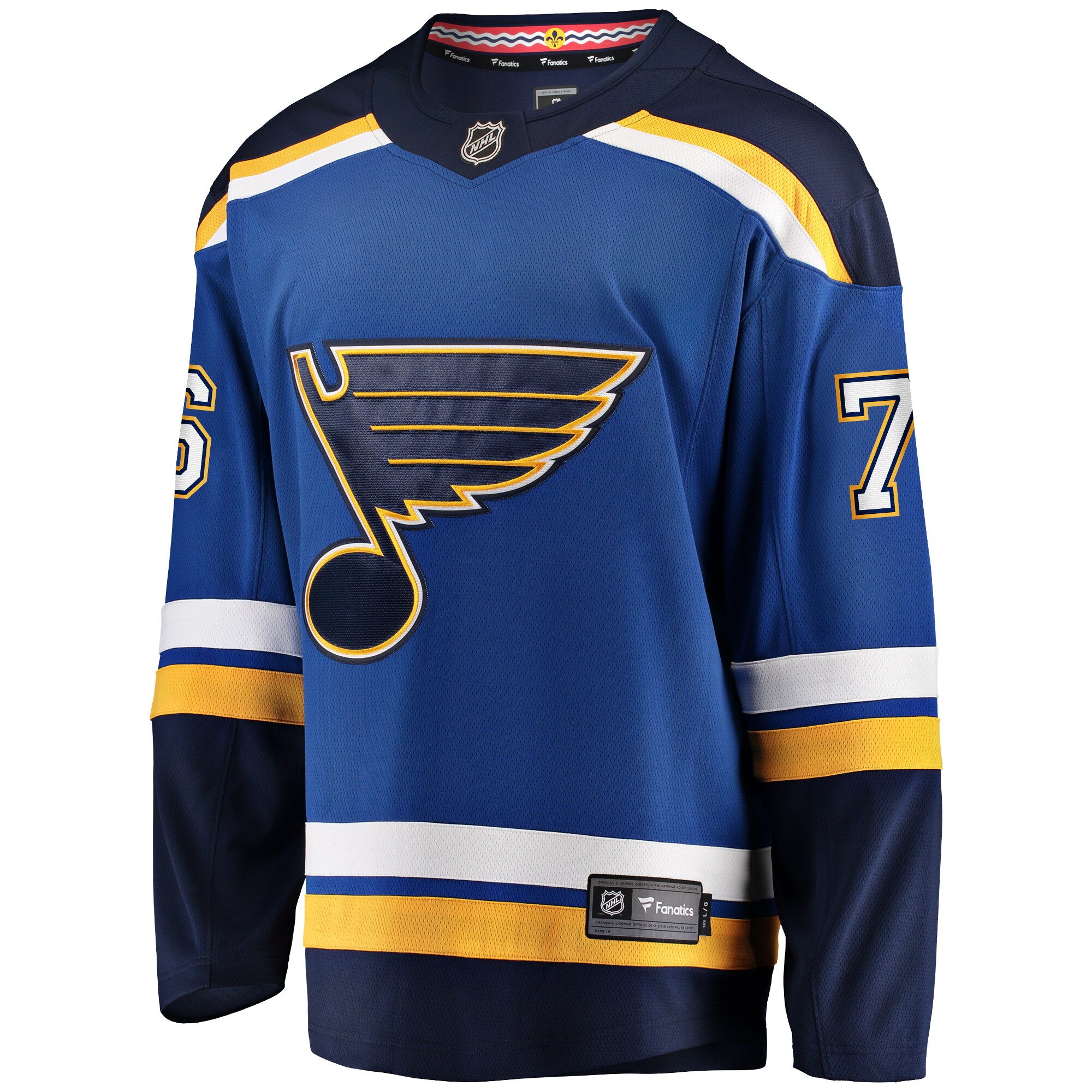 Zack Bolduc St. Louis Blues Fanatics Home Premier Breakaway Player Jersey - Blue cheap jerseys for sale - CheapJerseys.Shop