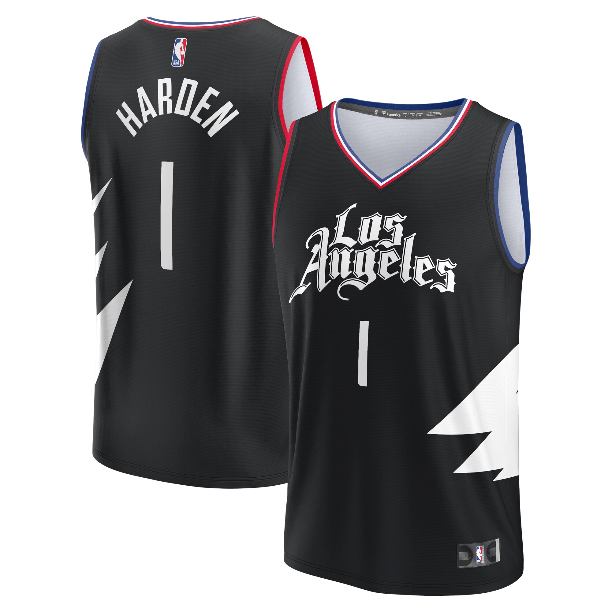 James Harden LA Clippers Fanatics Youth Fast Break Player Jersey - Statement Edition - Black cheap jerseys for sale - CheapJerseys.Shop