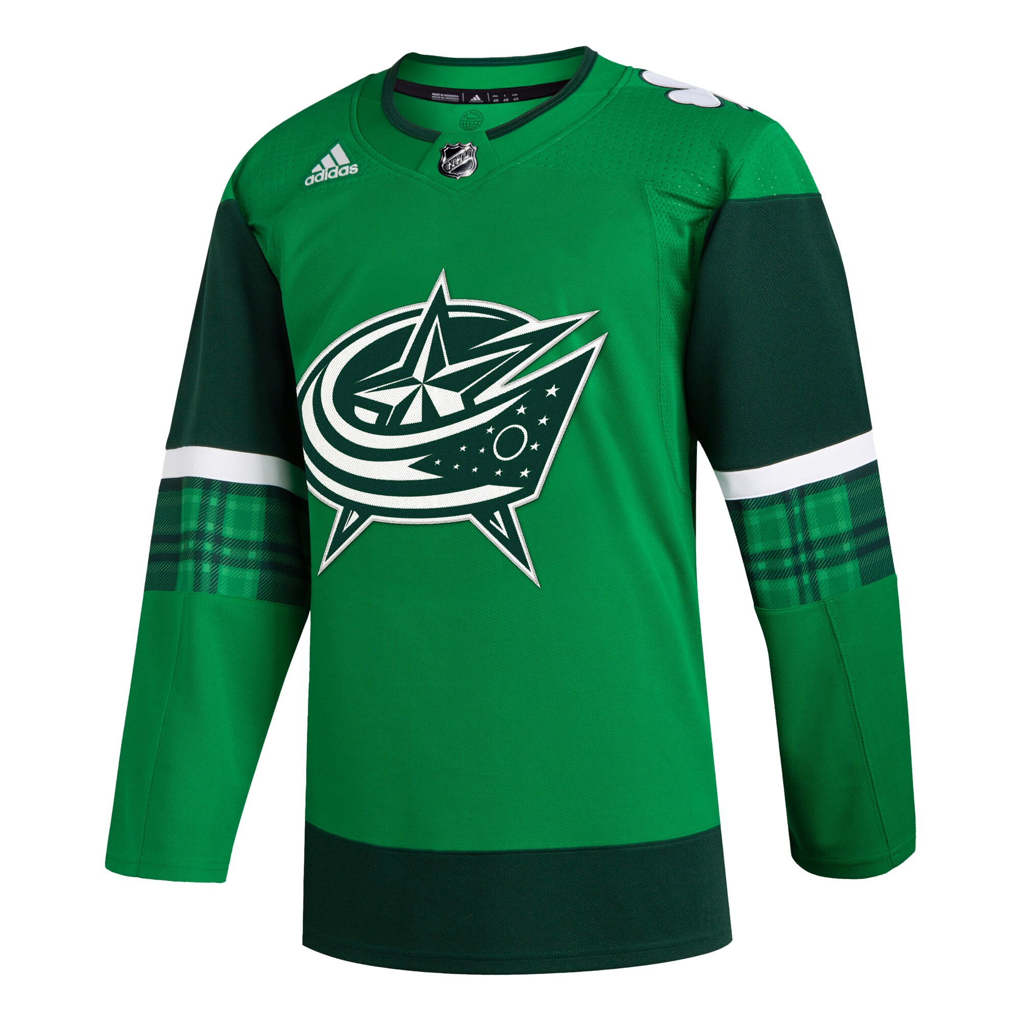Columbus Blue Jackets 2023 St. Patrick's Day Primegreen Authentic Jersey - Kelly Green cheap jerseys for sale - CheapJerseys.Shop