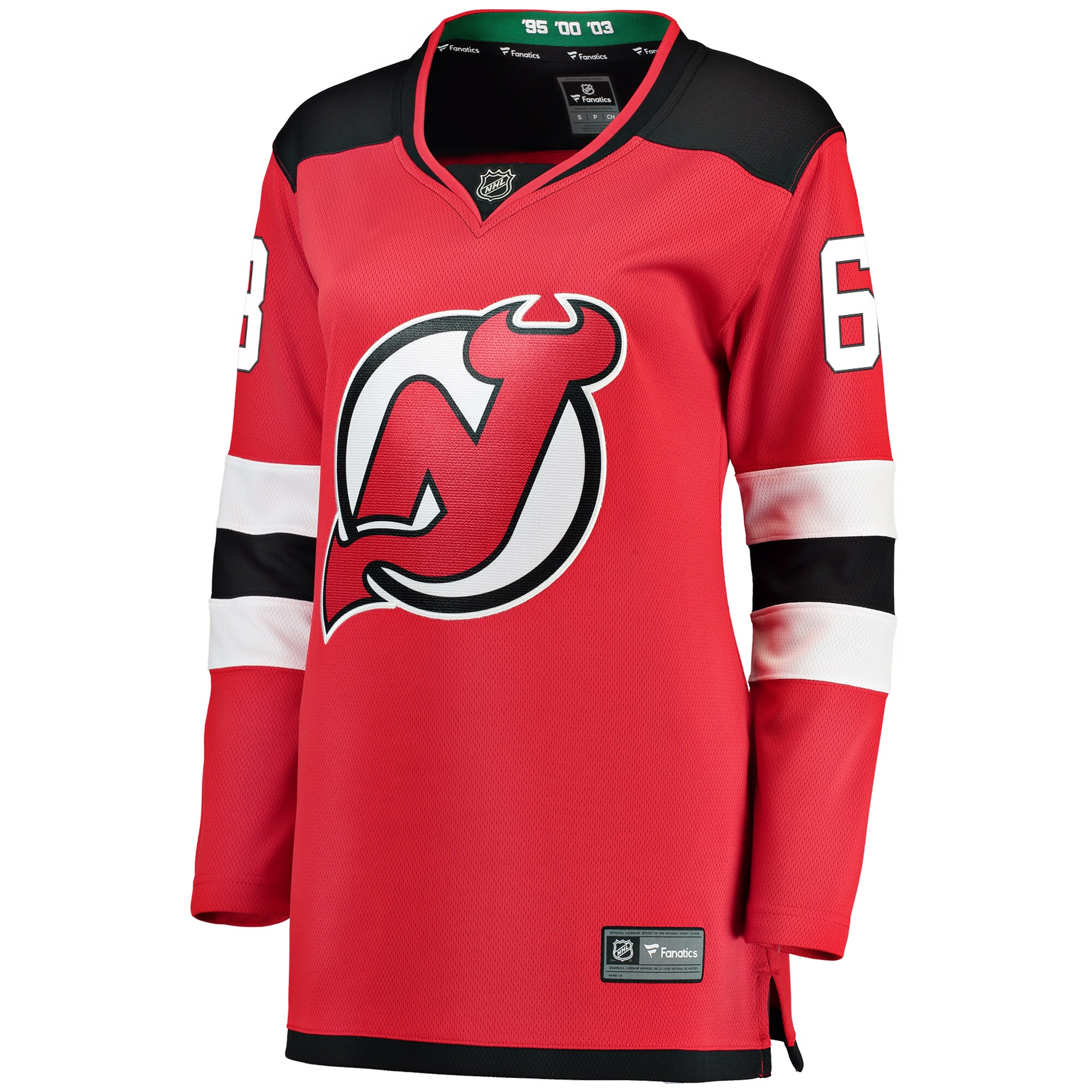 Jesper Bratt New Jersey Devils Fanatics Women's Home Breakaway Player Jersey - Red cheap jerseys for sale - CheapJerseys.Shop