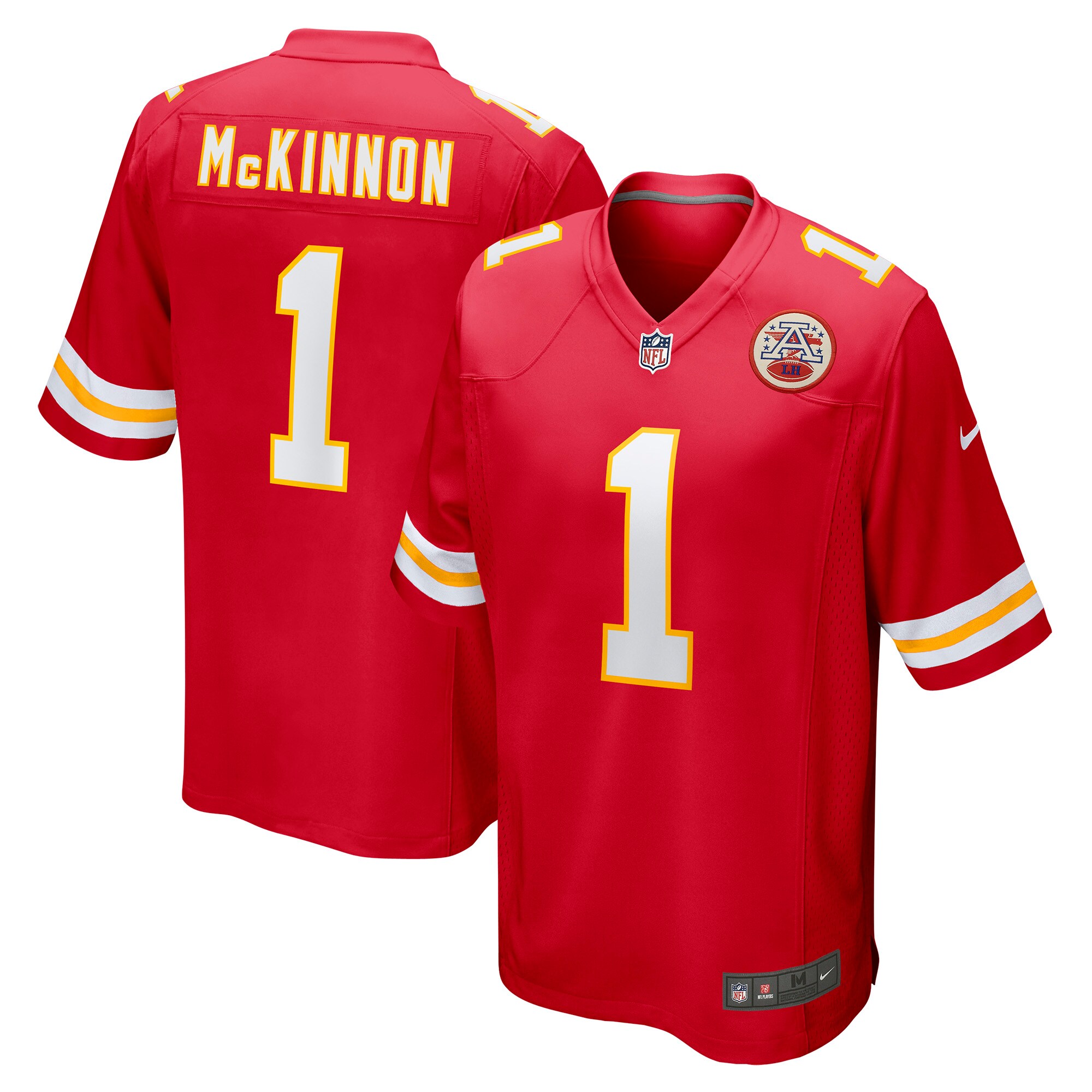 Jerick McKinnon Kansas City Chiefs Game Player Jersey - Red cheap jerseys for sale - CheapJerseys.Shop