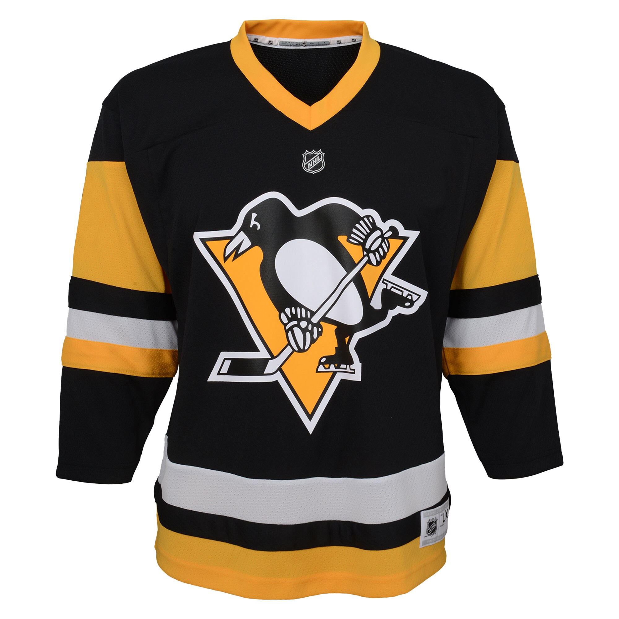Pittsburgh Penguins Youth Home Premier Custom Jersey - Black cheap jerseys for sale - CheapJerseys.Shop