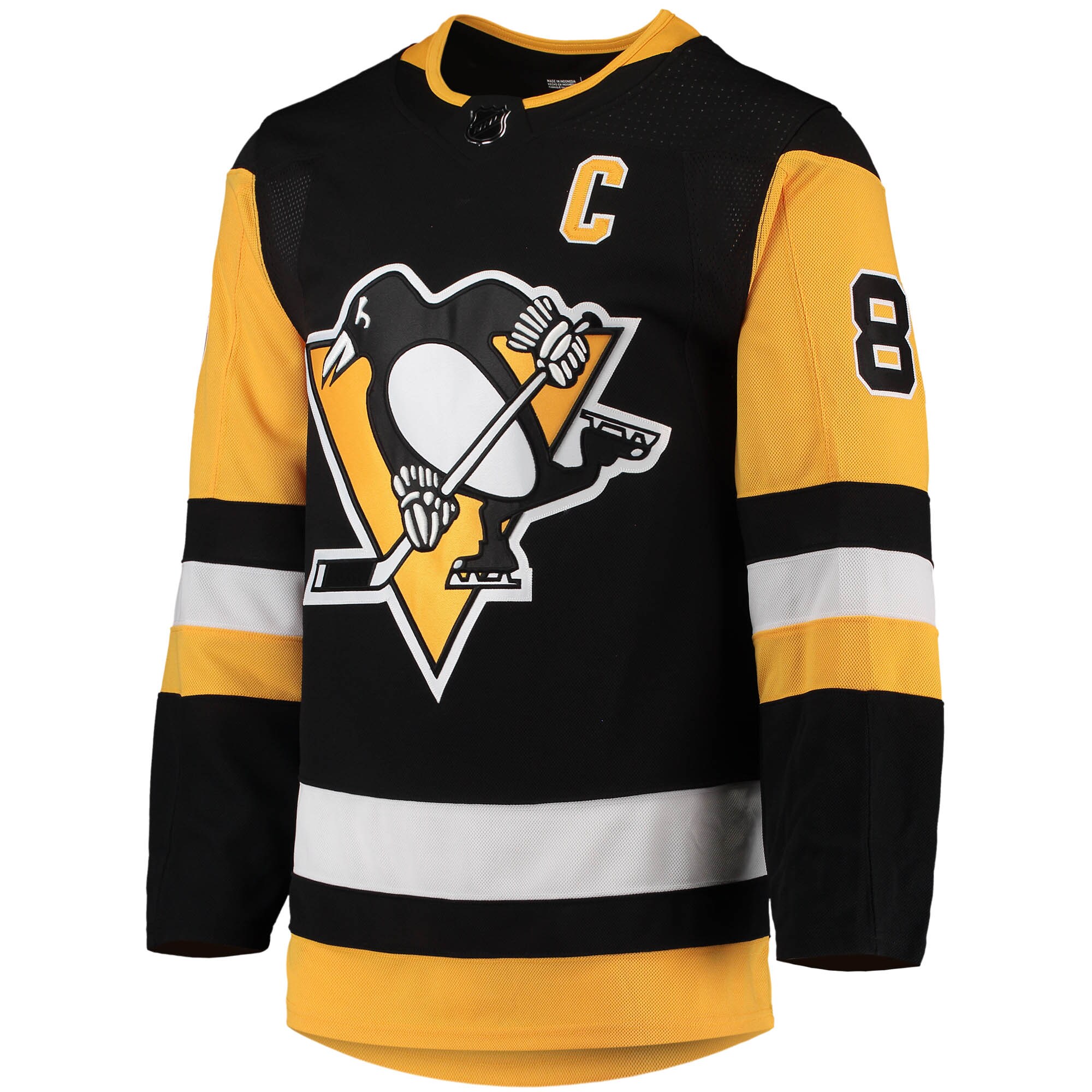 Sidney Crosby Pittsburgh Penguins Home Primegreen Authentic Player Jersey - Black cheap jerseys for sale - CheapJerseys.Shop