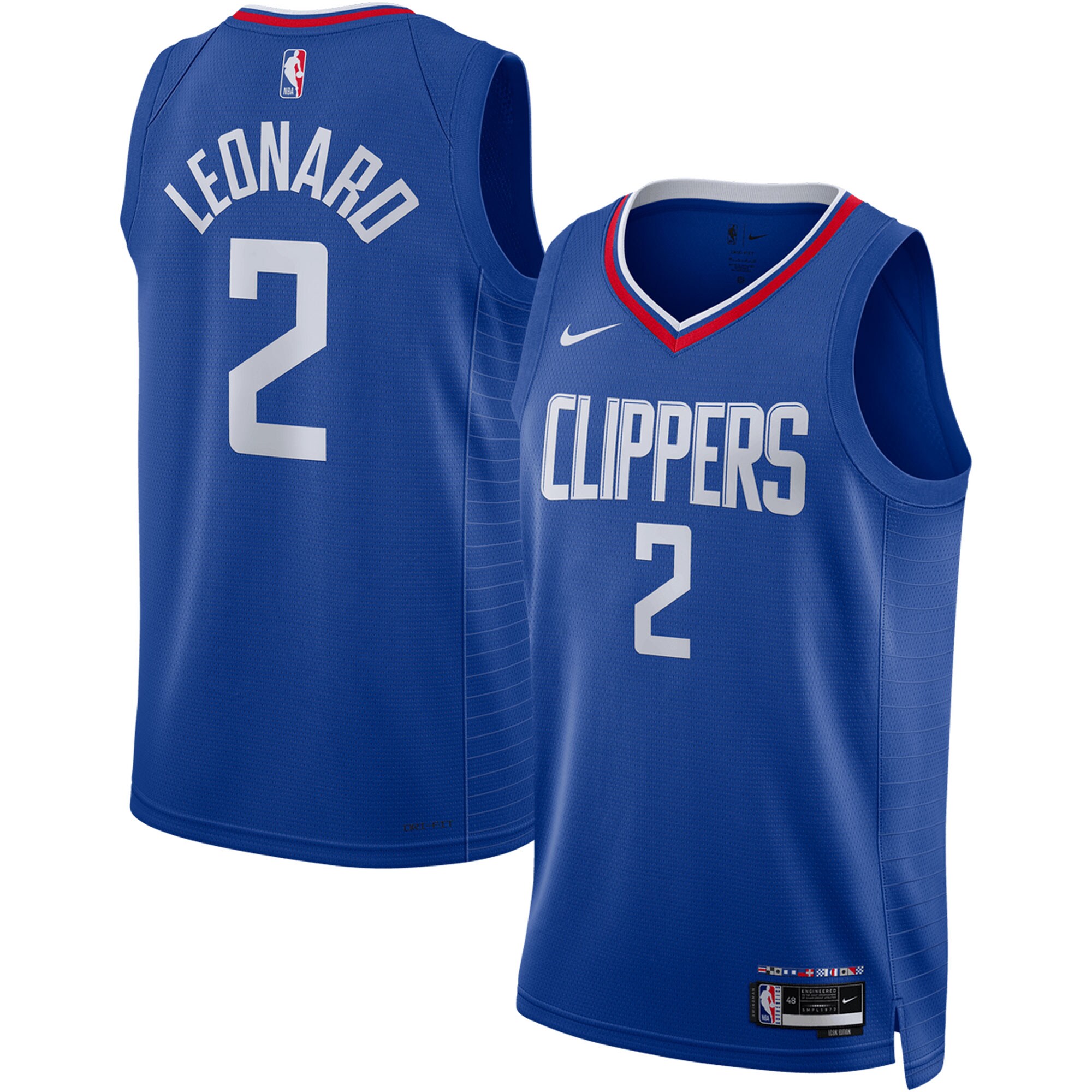 Kawhi Leonard LA Clippers Unisex Swingman Jersey - Icon Edition - Royal cheap jerseys for sale - CheapJerseys.Shop