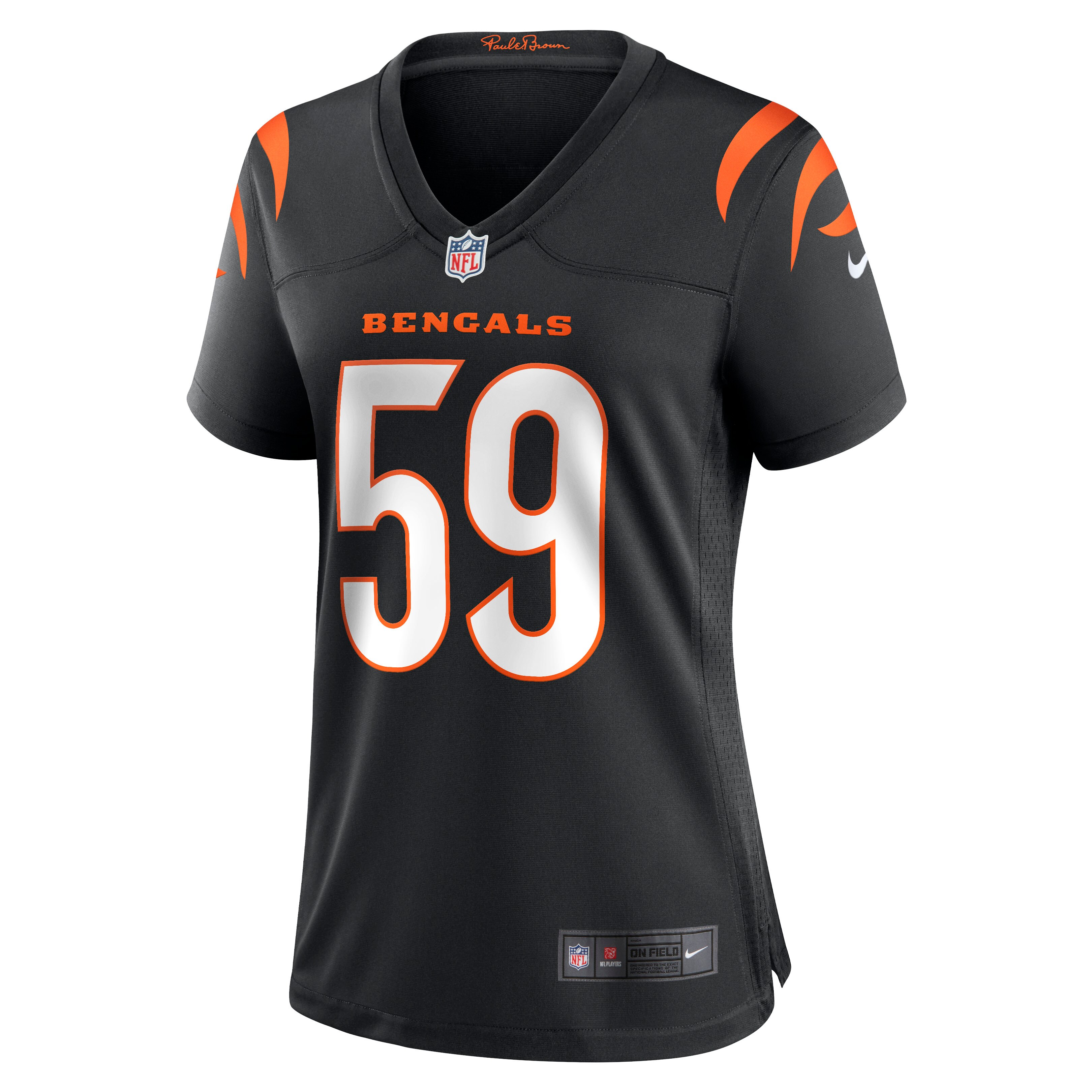 Akeem Davis-Gaither Cincinnati Bengals Women's Game Player Jersey - Black cheap jerseys for sale - CheapJerseys.Shop
