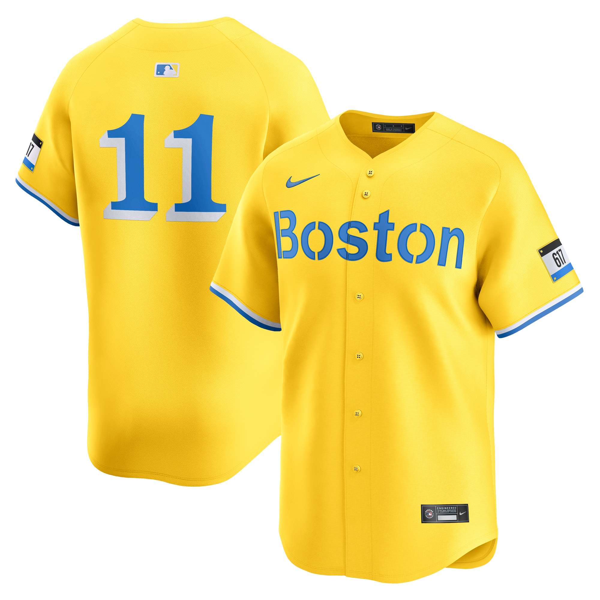 Rafael Devers Boston Red Sox City Connect Limited Player Jersey - Gold cheap jerseys for sale - CheapJerseys.Shop