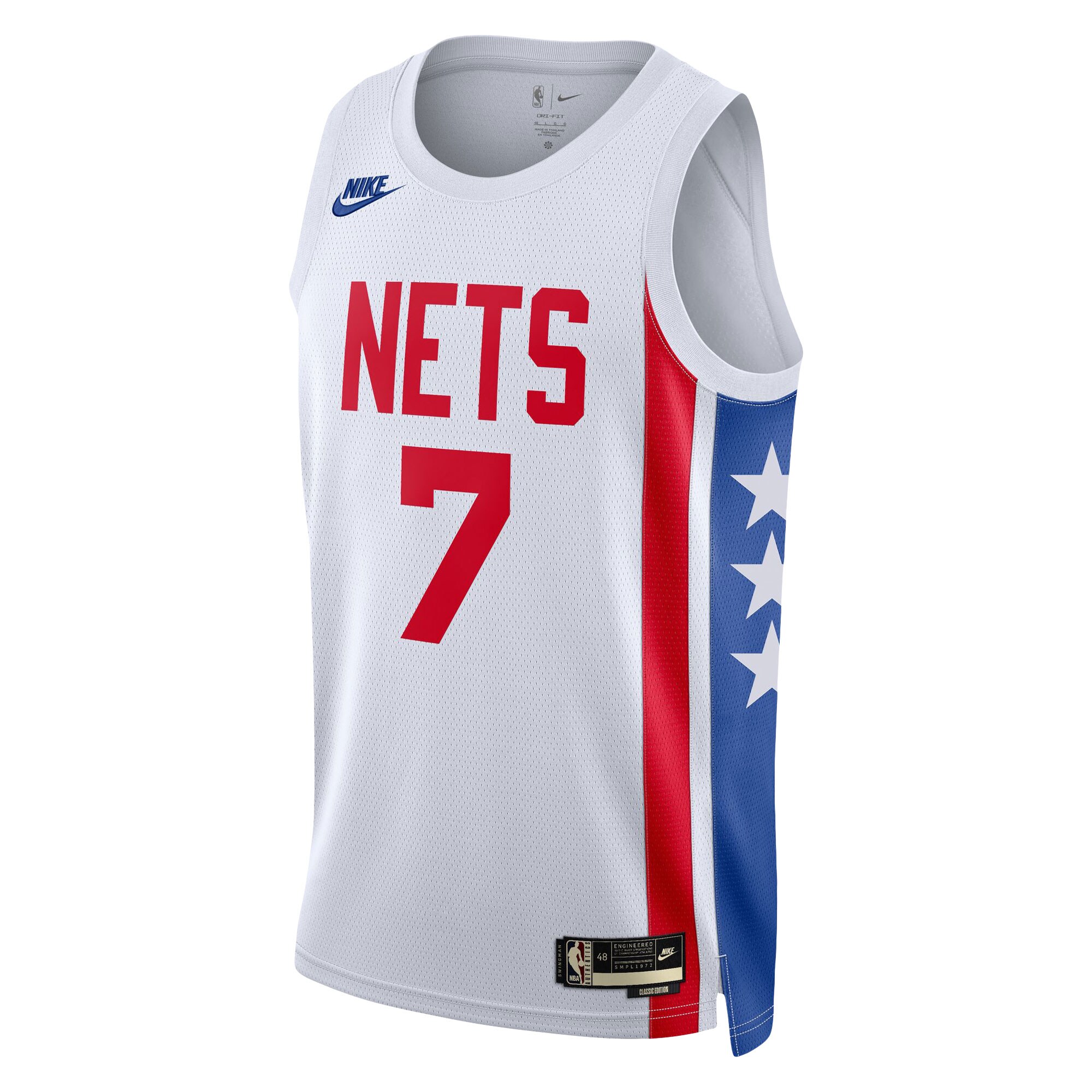 Kevin Durant Brooklyn Nets Swingman Jersey - Classic Edition - White cheap jerseys for sale - CheapJerseys.Shop