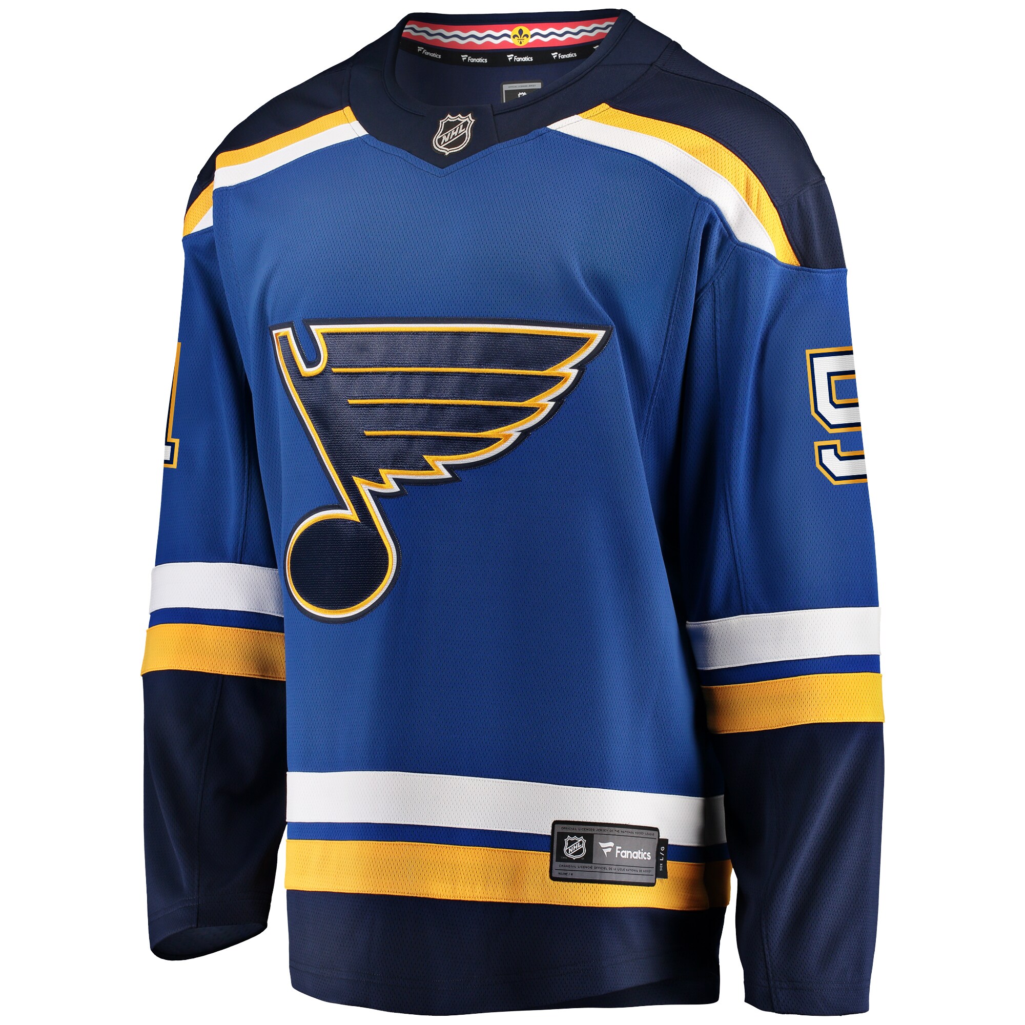 Matthew Kessel St. Louis Blues Fanatics Home Premier Breakaway Player Jersey - Blue cheap jerseys for sale - CheapJerseys.Shop