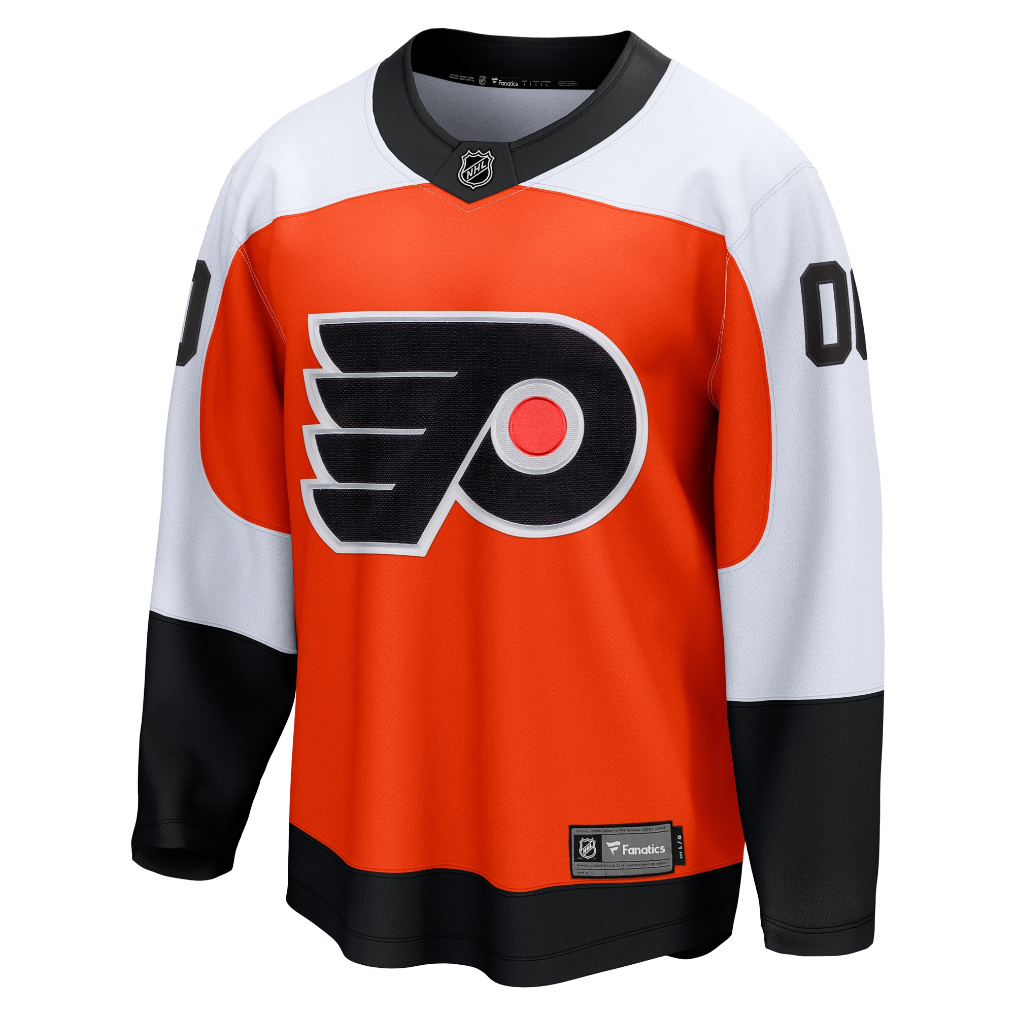 Philadelphia Flyers Fanatics Home Premier Breakaway Custom Jersey - Orange cheap jerseys for sale - CheapJerseys.Shop