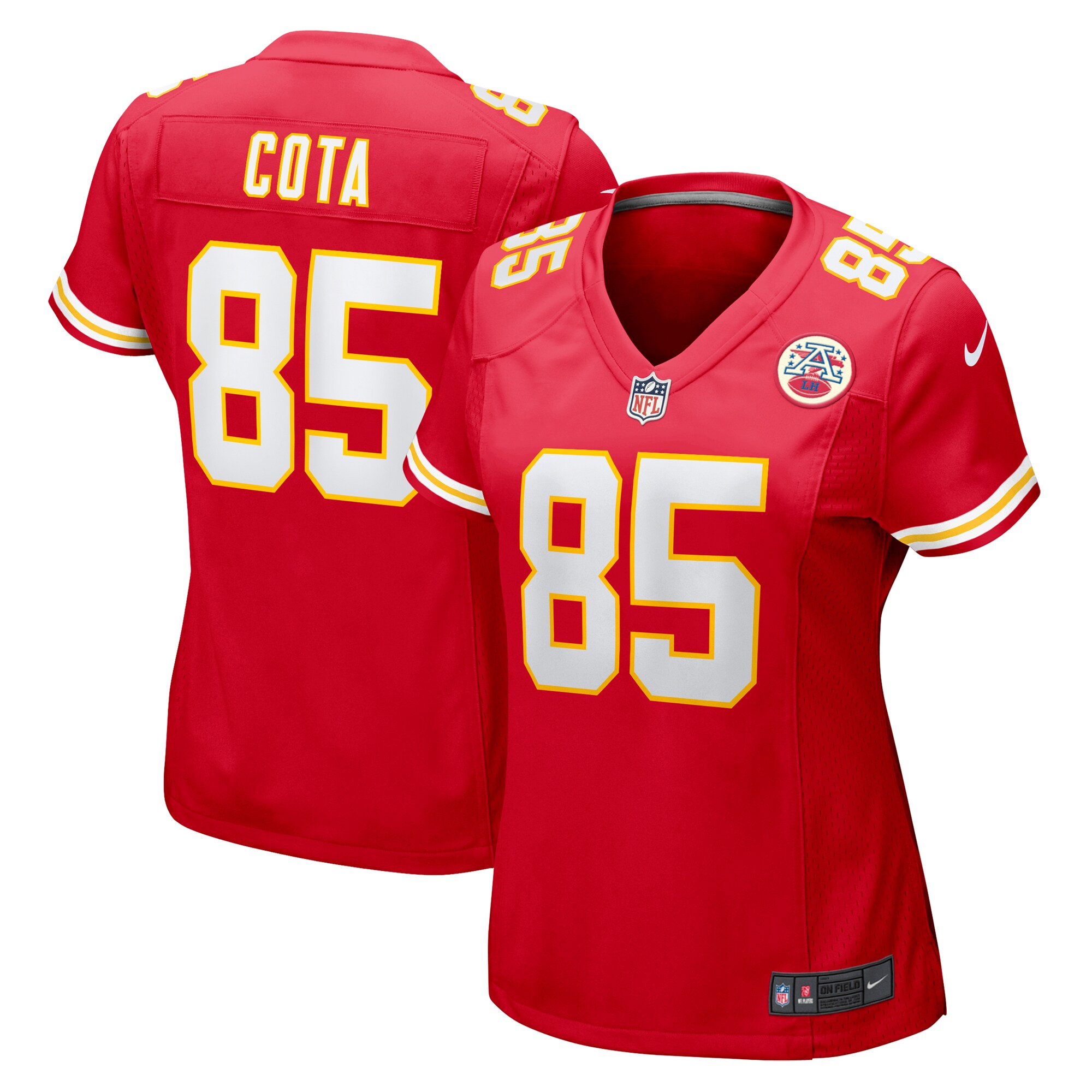 Chase Cota Kansas City Chiefs Women's Game Jersey - Red cheap jerseys for sale - CheapJerseys.Shop