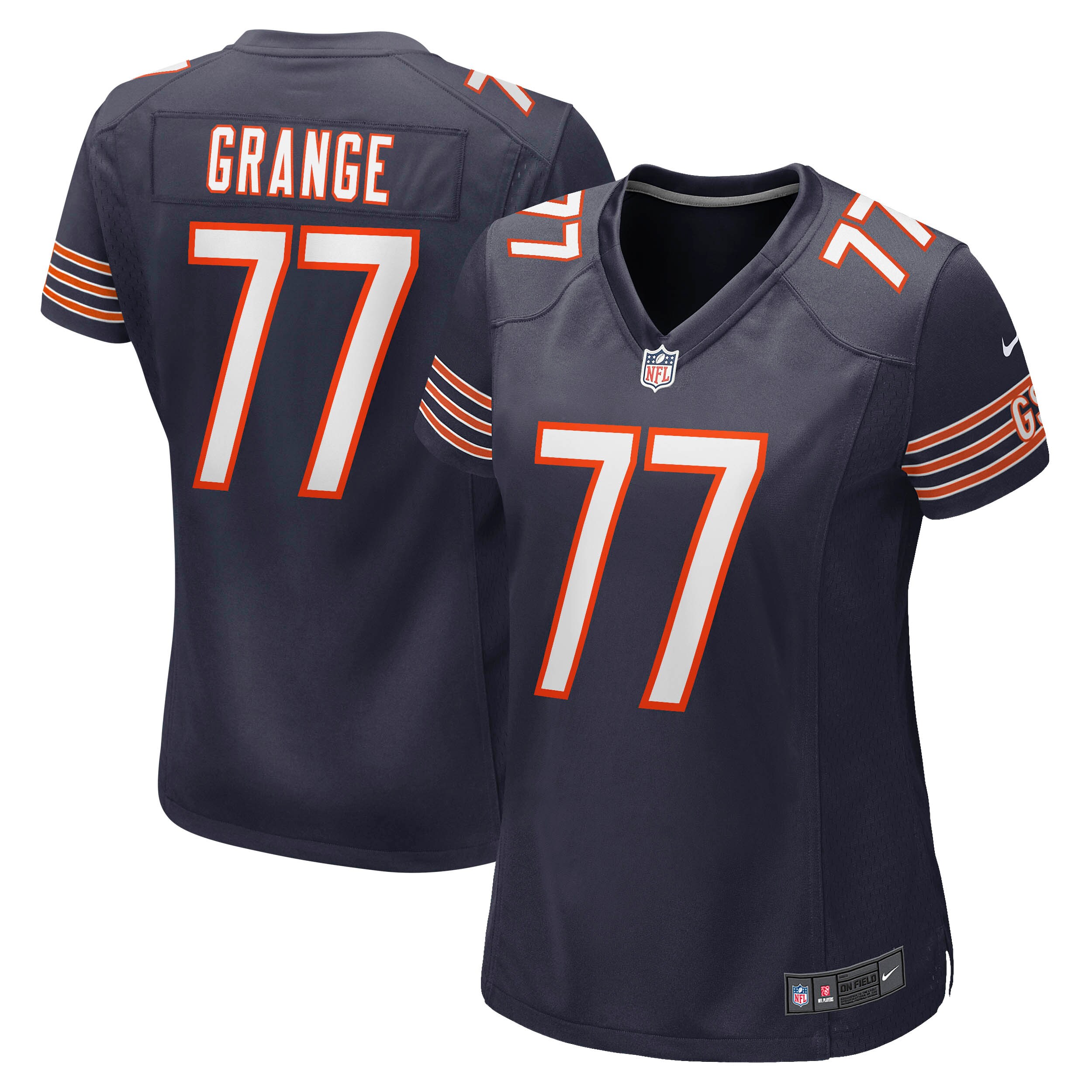 Red Grange Chicago Bears Women's Retired Player Jersey - Navy cheap jerseys for sale - CheapJerseys.Shop