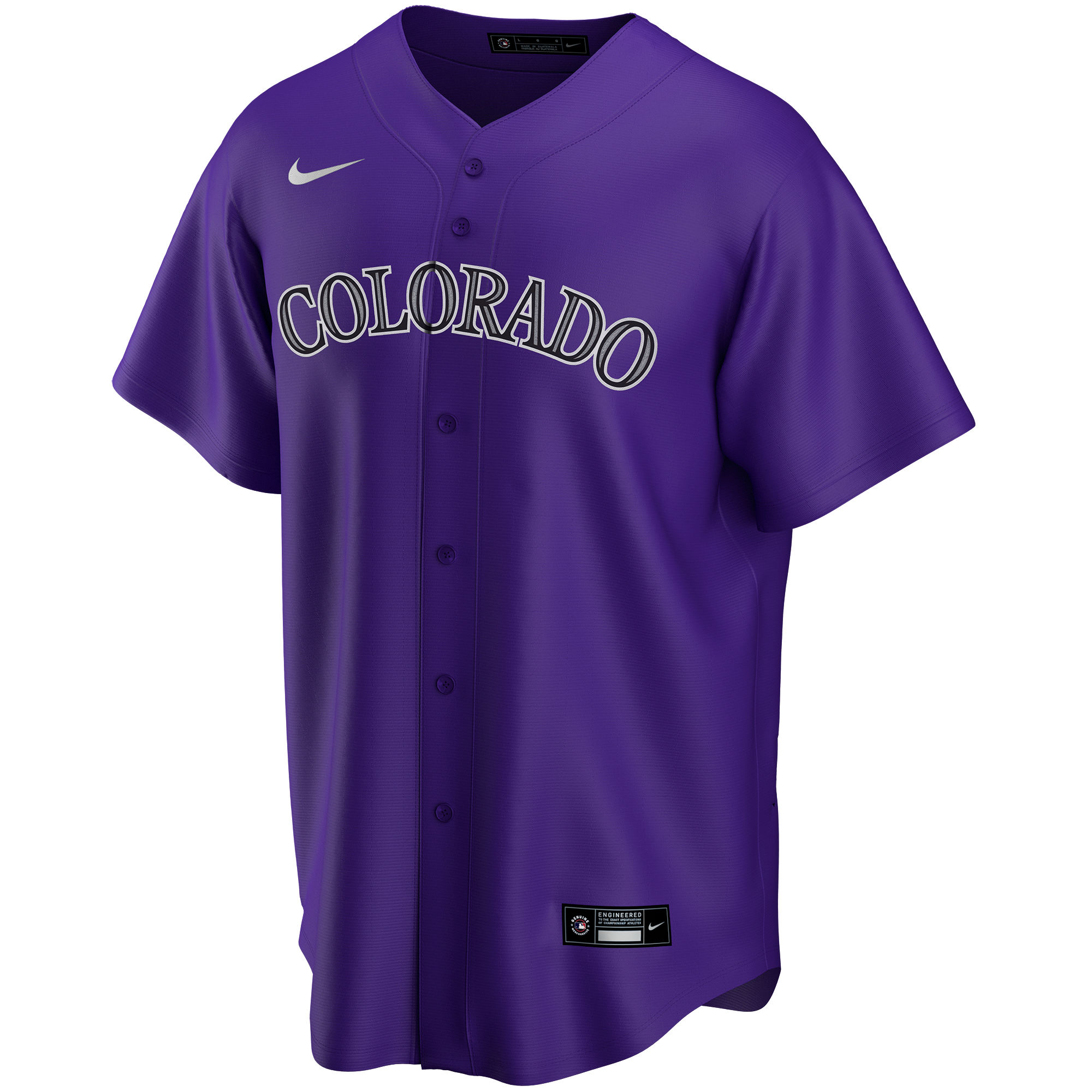 Colorado Rockies Alternate Replica Custom Jersey - Purple cheap jerseys for sale - CheapJerseys.Shop