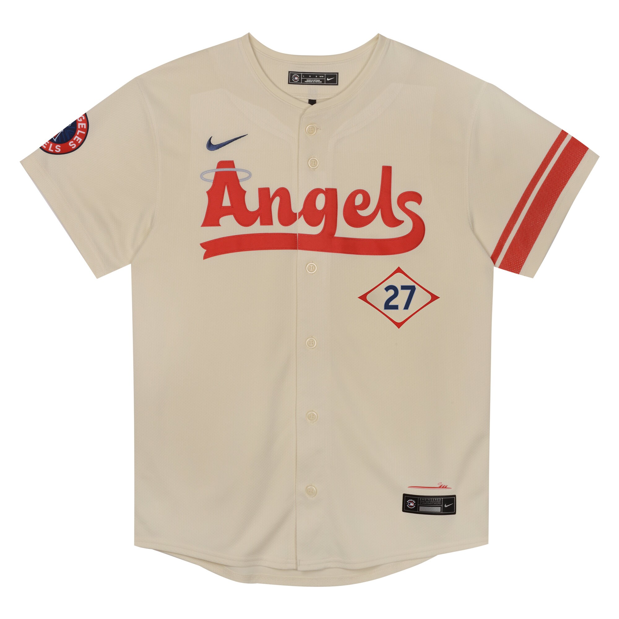 Mike Trout Los Angeles Angels Preschool City Connect Limited Player Jersey - Cream cheap jerseys for sale - CheapJerseys.Shop