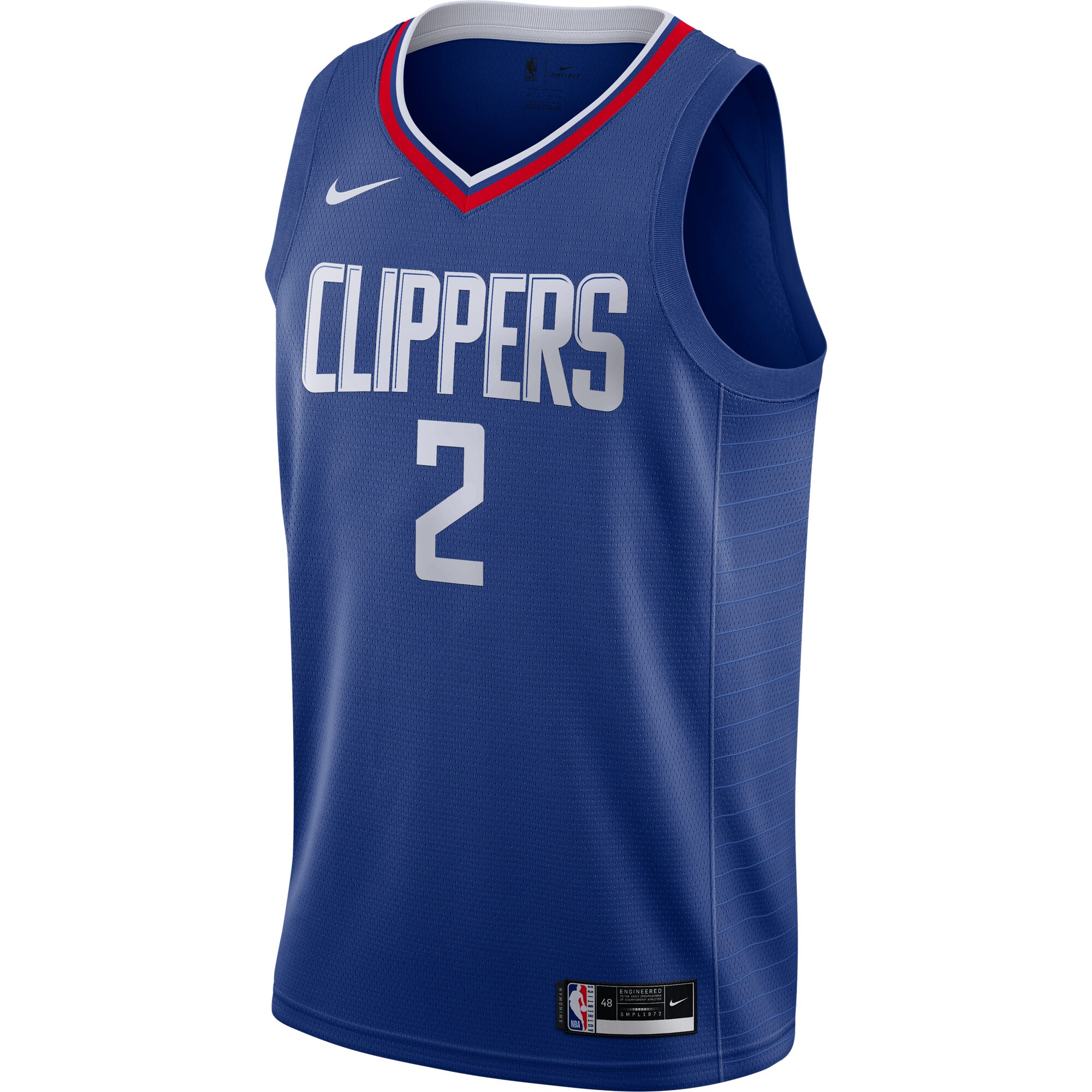 Kawhi Leonard LA Clippers Swingman Jersey - Royal - Icon Edition cheap jerseys for sale - CheapJerseys.Shop