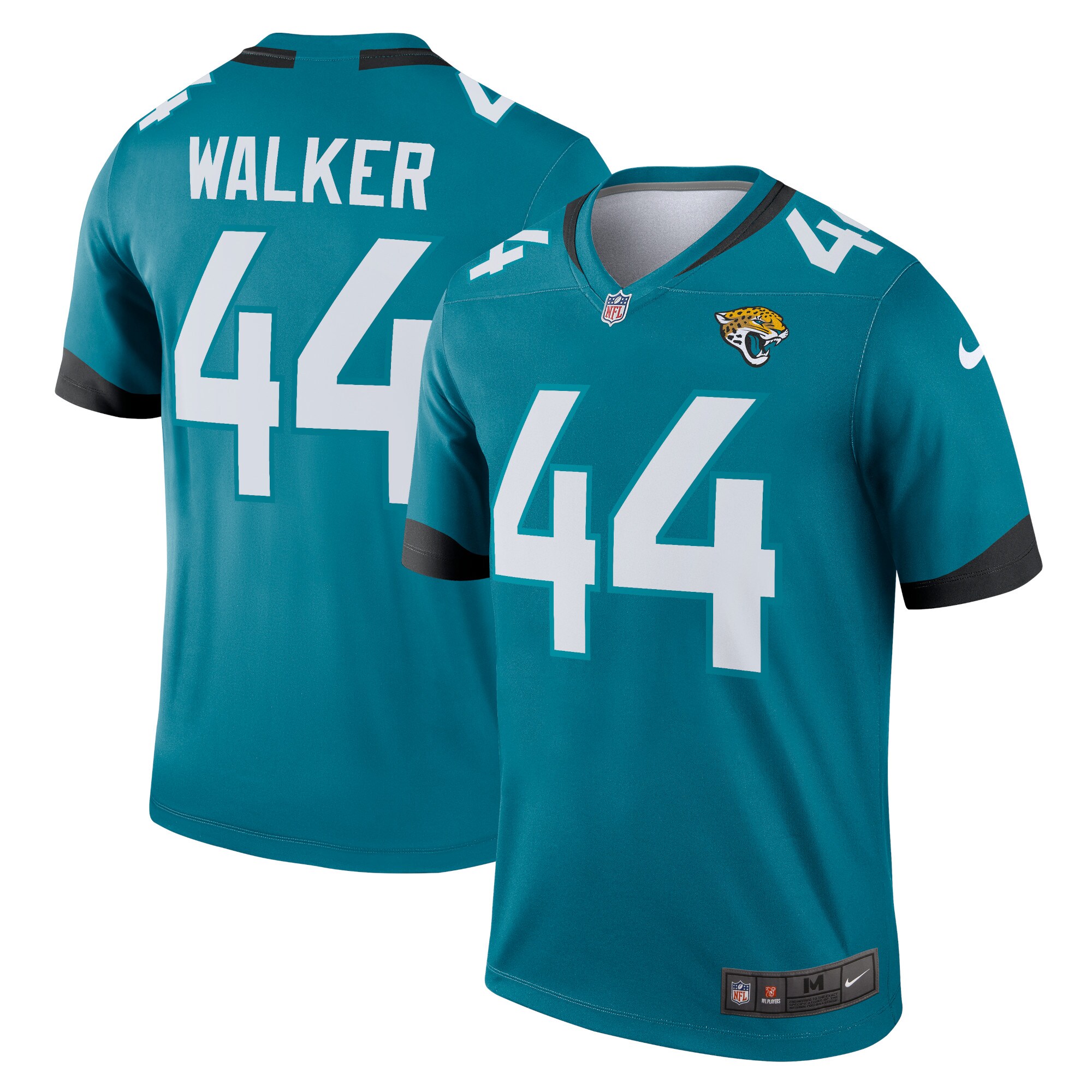 Travon Walker Jacksonville Jaguars Legend Jersey - Teal cheap jerseys for sale - CheapJerseys.Shop