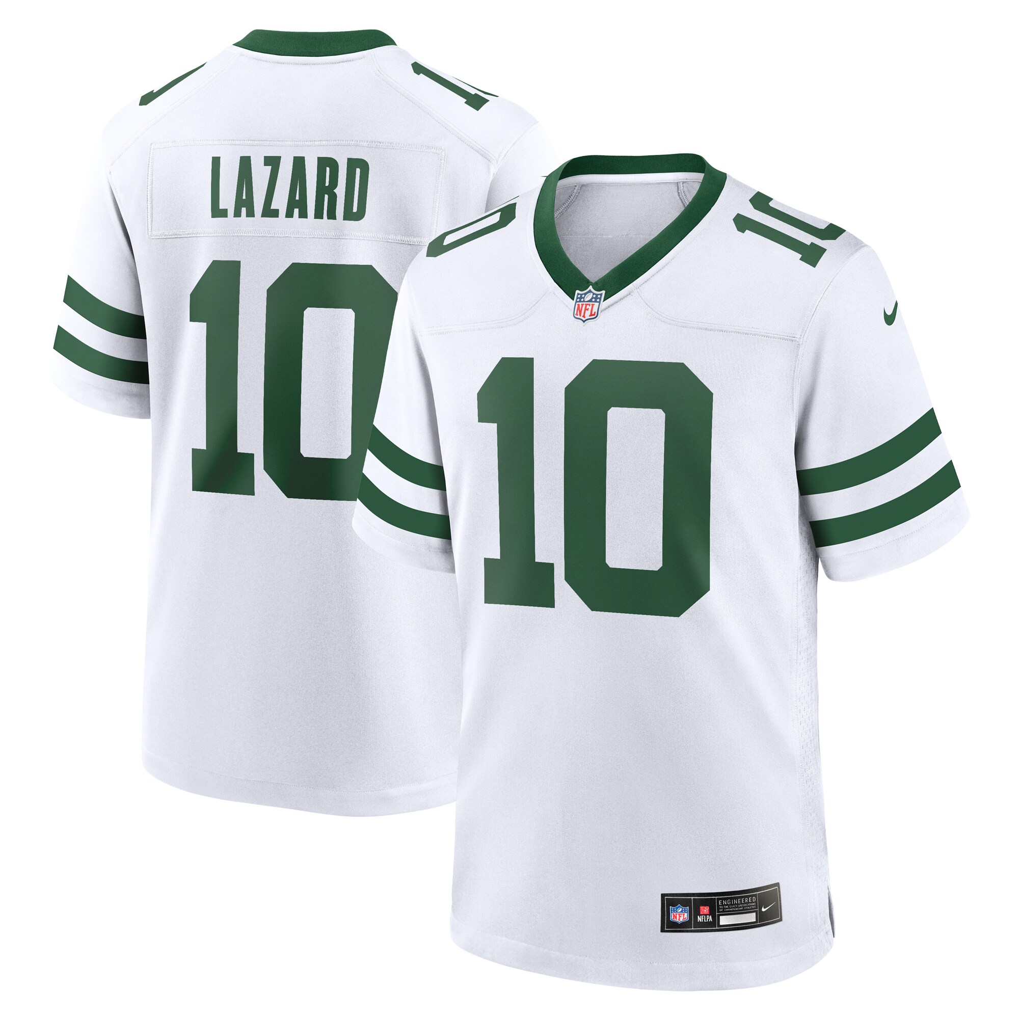Allen Lazard New York Jets Legacy Player Game Jersey - White cheap jerseys for sale - CheapJerseys.Shop