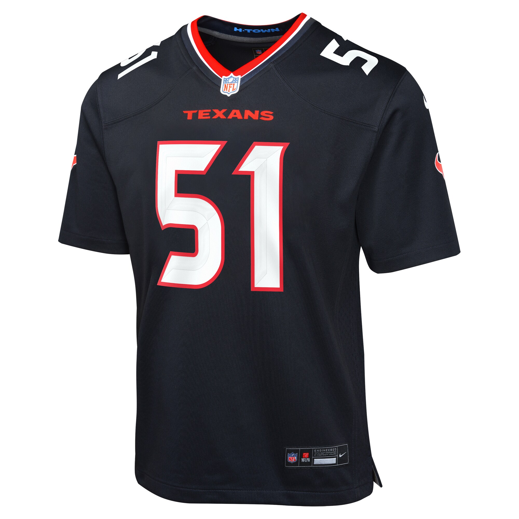 Will Anderson Jr. Houston Texans Youth Game Jersey - Navy cheap jerseys for sale - CheapJerseys.Shop