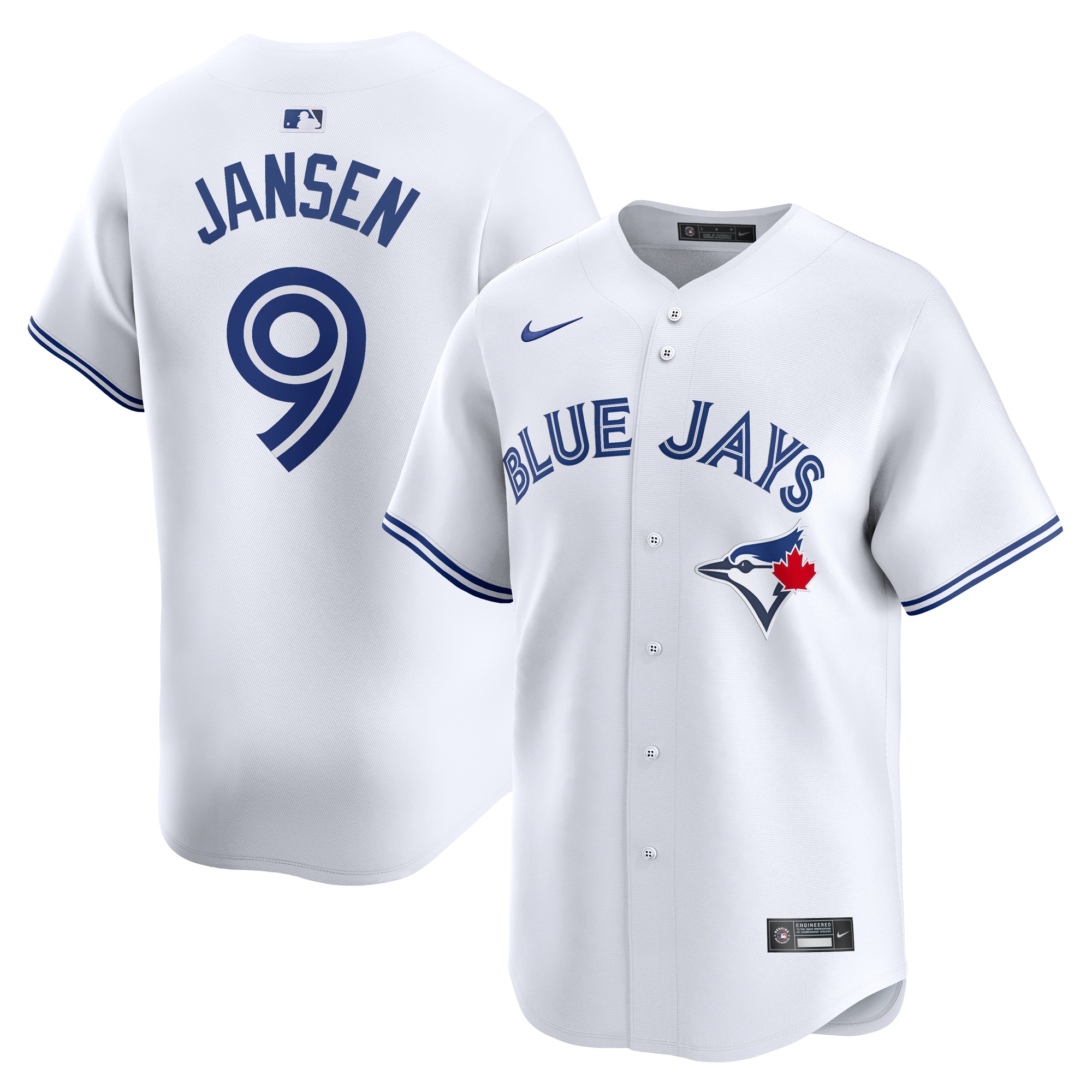 Danny Jansen Toronto Blue Jays Home Limited Player Jersey - White cheap jerseys for sale - CheapJerseys.Shop