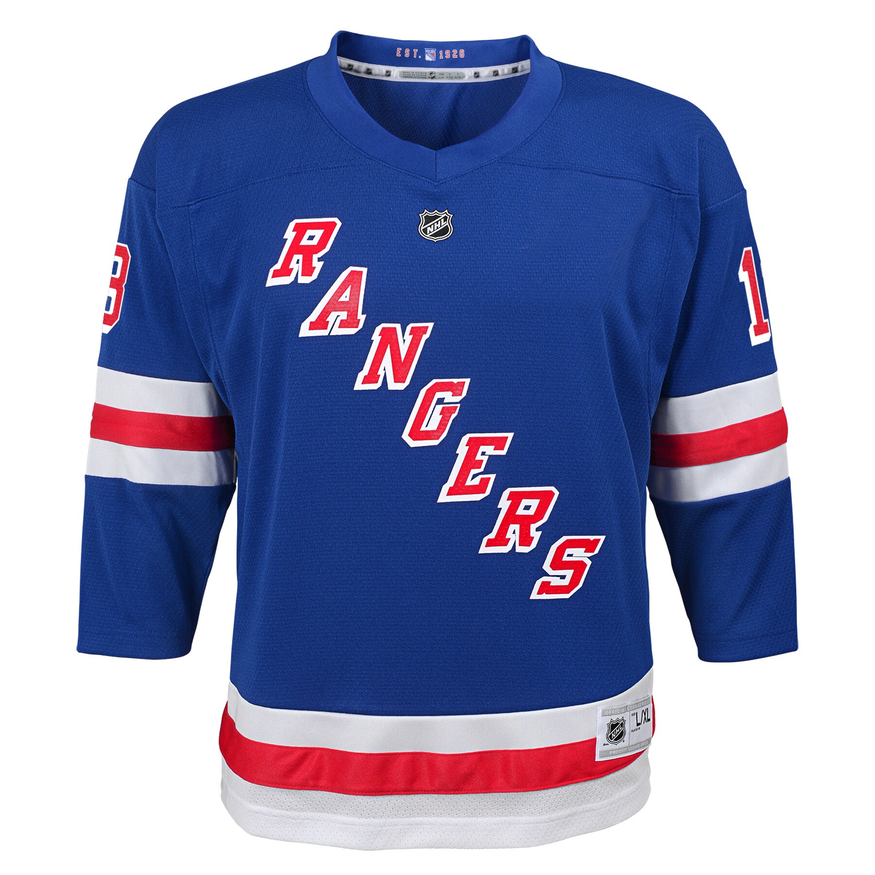 Alexis Lafreniere New York Rangers Youth Home Replica Player Jersey - Blue cheap jerseys for sale - CheapJerseys.Shop