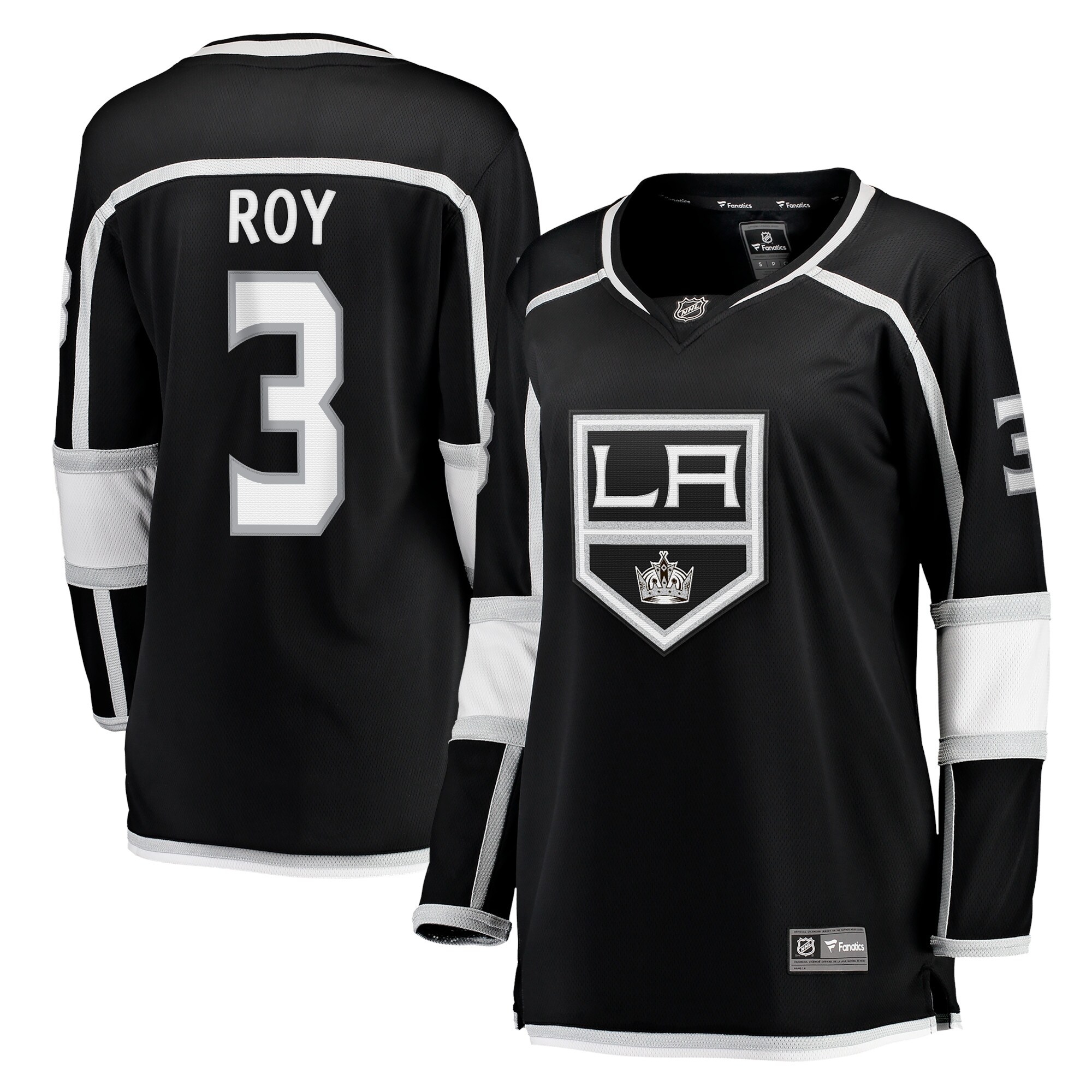 Matt Roy Los Angeles Kings Fanatics Women's Home Team Breakaway Player Jersey - Black cheap jerseys for sale - CheapJerseys.Shop