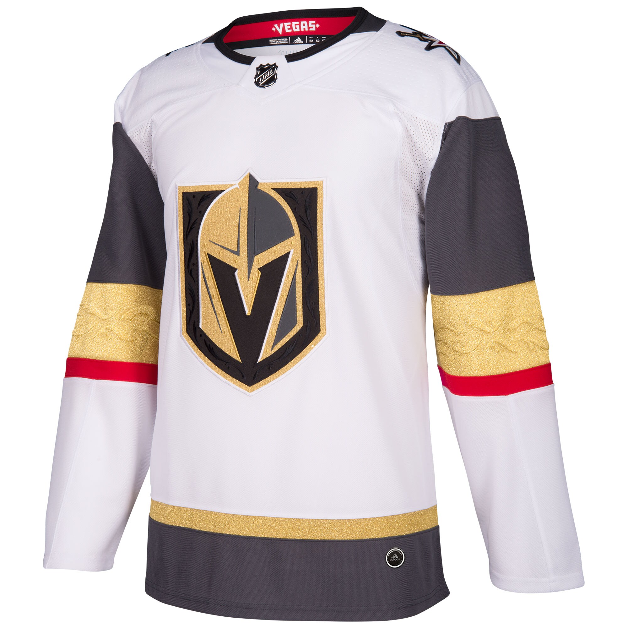 Vegas Golden Knights Away Authentic Blank Jersey - White cheap jerseys for sale - CheapJerseys.Shop