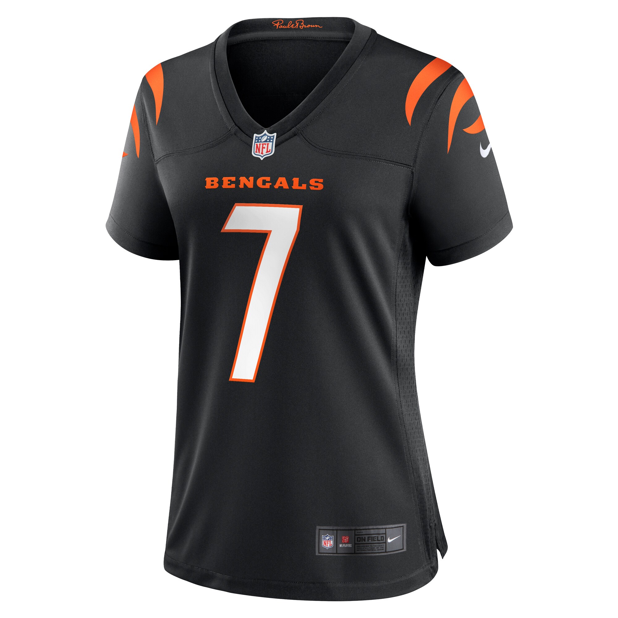 Will Grier Cincinnati Bengals Women's Team Game Jersey - Black cheap jerseys for sale - CheapJerseys.Shop