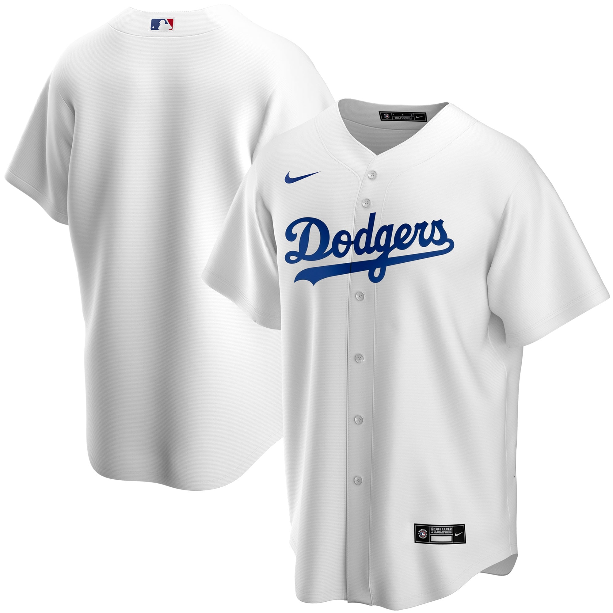 Los Angeles Dodgers Youth Home Replica Team Jersey - White cheap jerseys for sale - CheapJerseys.Shop
