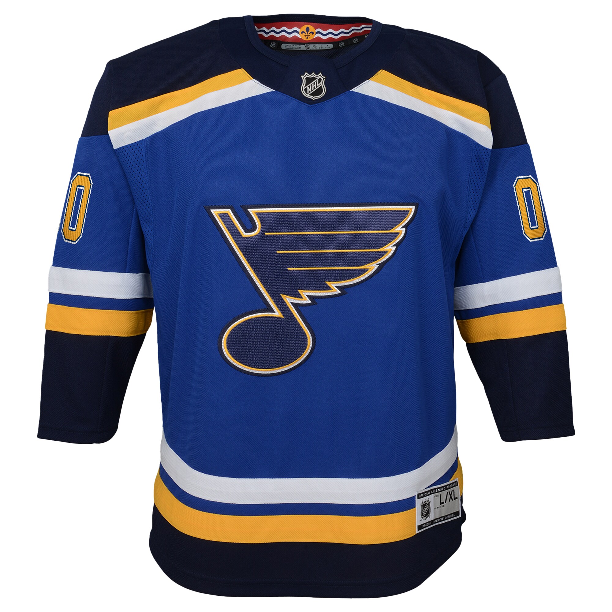 St. Louis Blues Youth Home Premier Custom Jersey - Blue cheap jerseys for sale - CheapJerseys.Shop