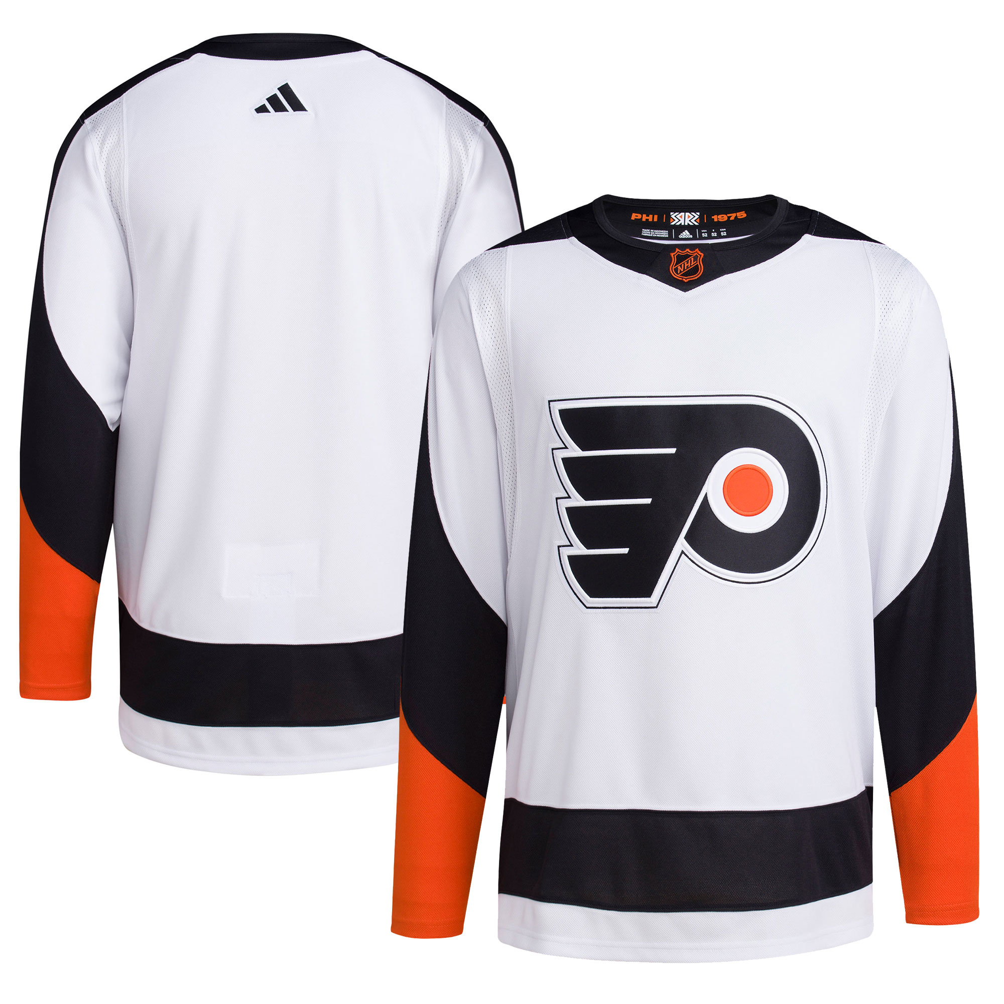 Philadelphia Flyers Reverse Retro 2.0 Authentic Blank Jersey - White cheap jerseys for sale - CheapJerseys.Shop