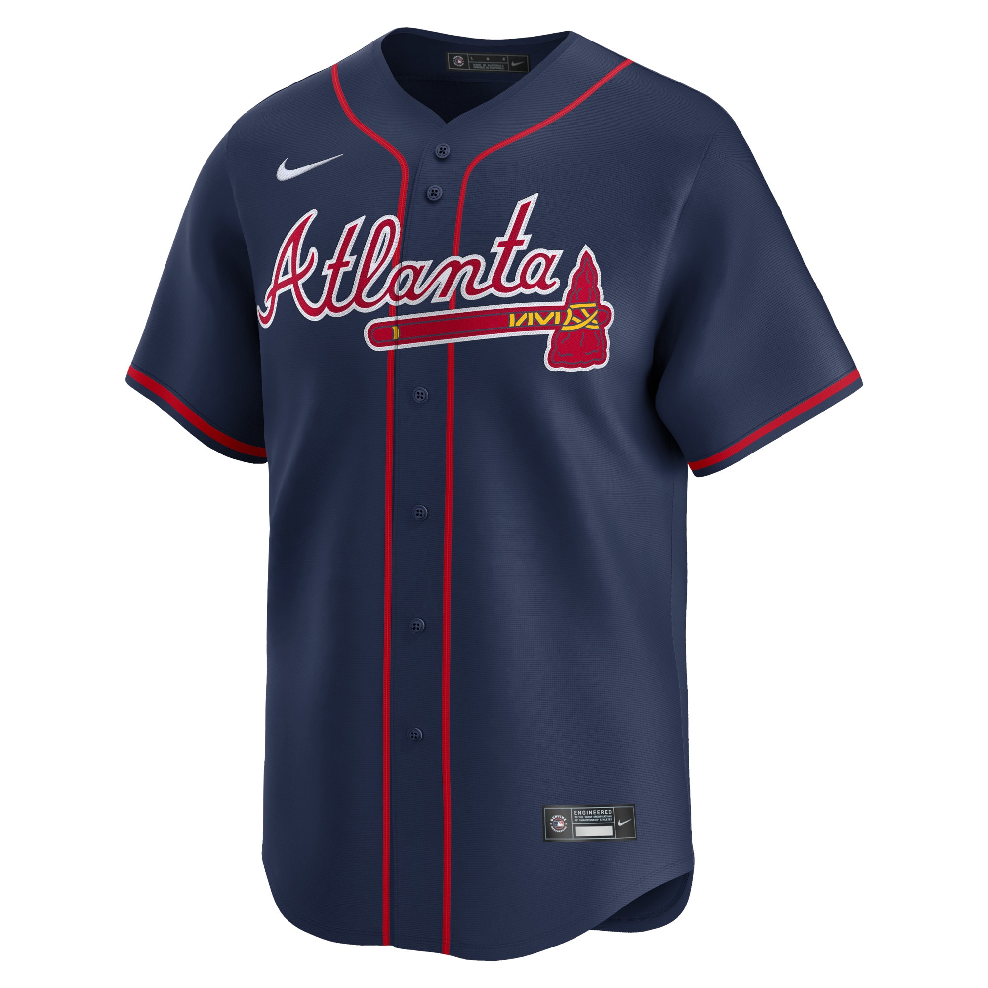 Matt Olson Atlanta Braves Alternate Limited Player Jersey\u00c2\u00a0\u00e2\u20ac\u201c Navy cheap jerseys for sale - CheapJerseys.Shop