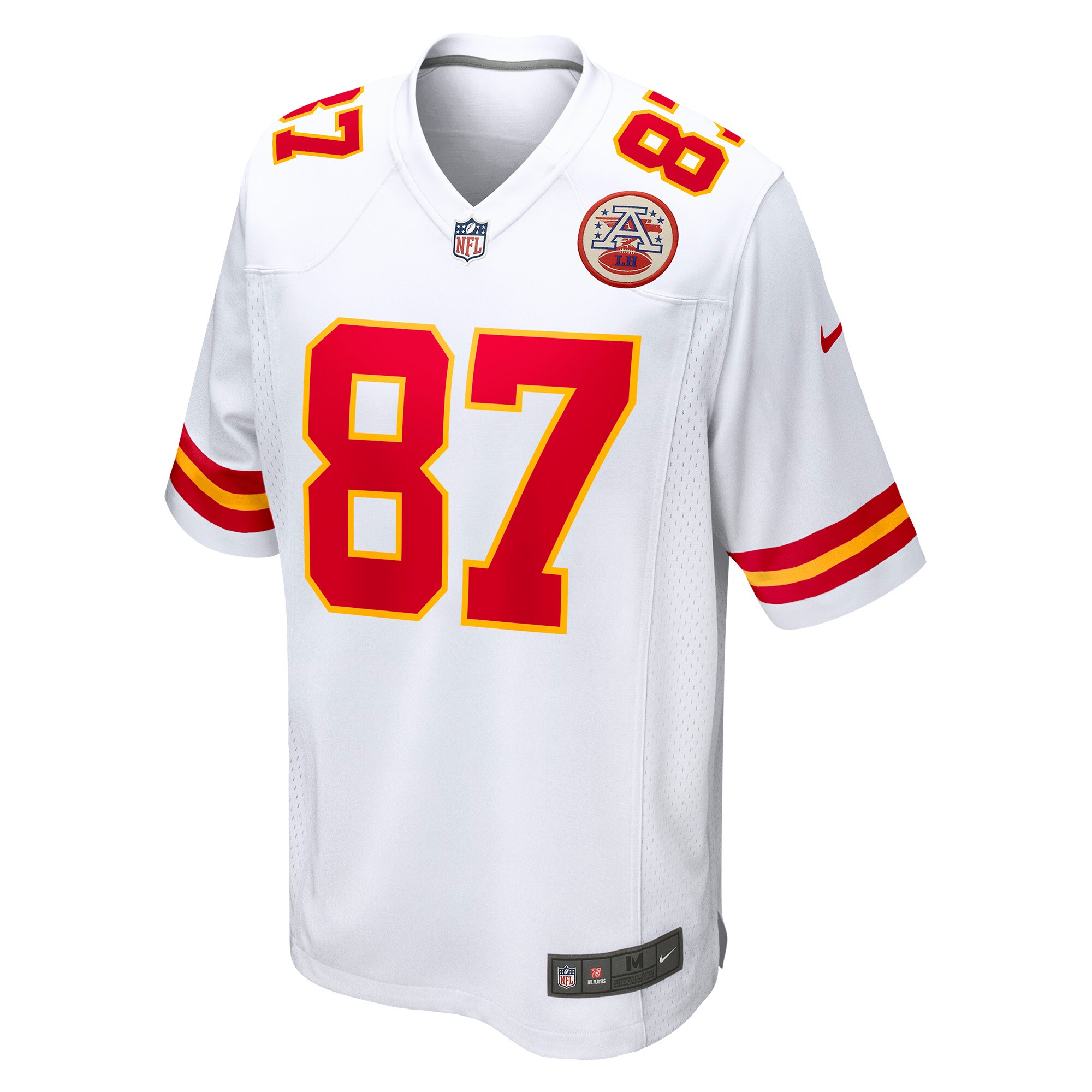 Travis Kelce Kansas City Chiefs Player Game Jersey - White cheap jerseys for sale - CheapJerseys.Shop
