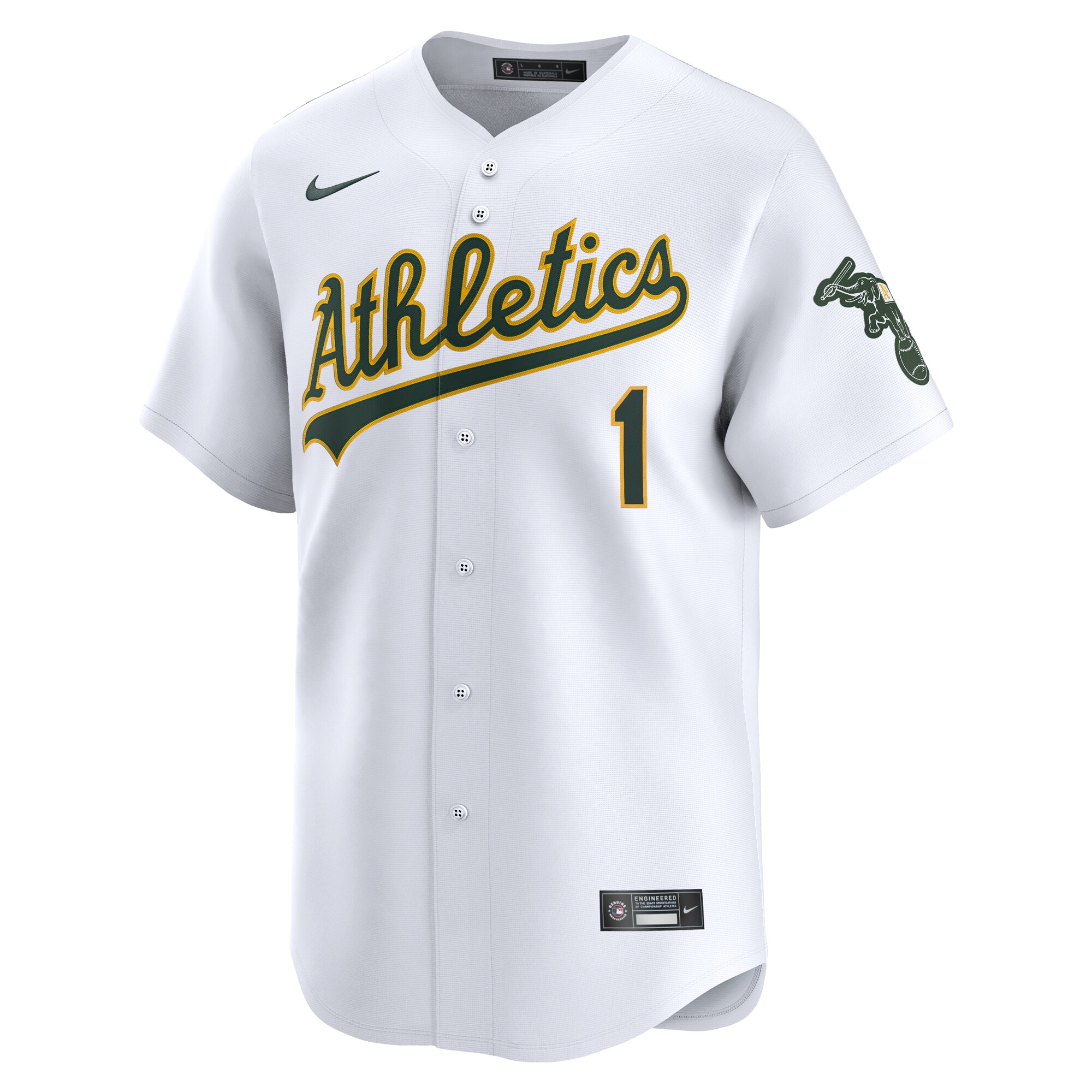 Esteury Ruiz Oakland Athletics Home Limited Player Jersey - White cheap jerseys for sale - CheapJerseys.Shop