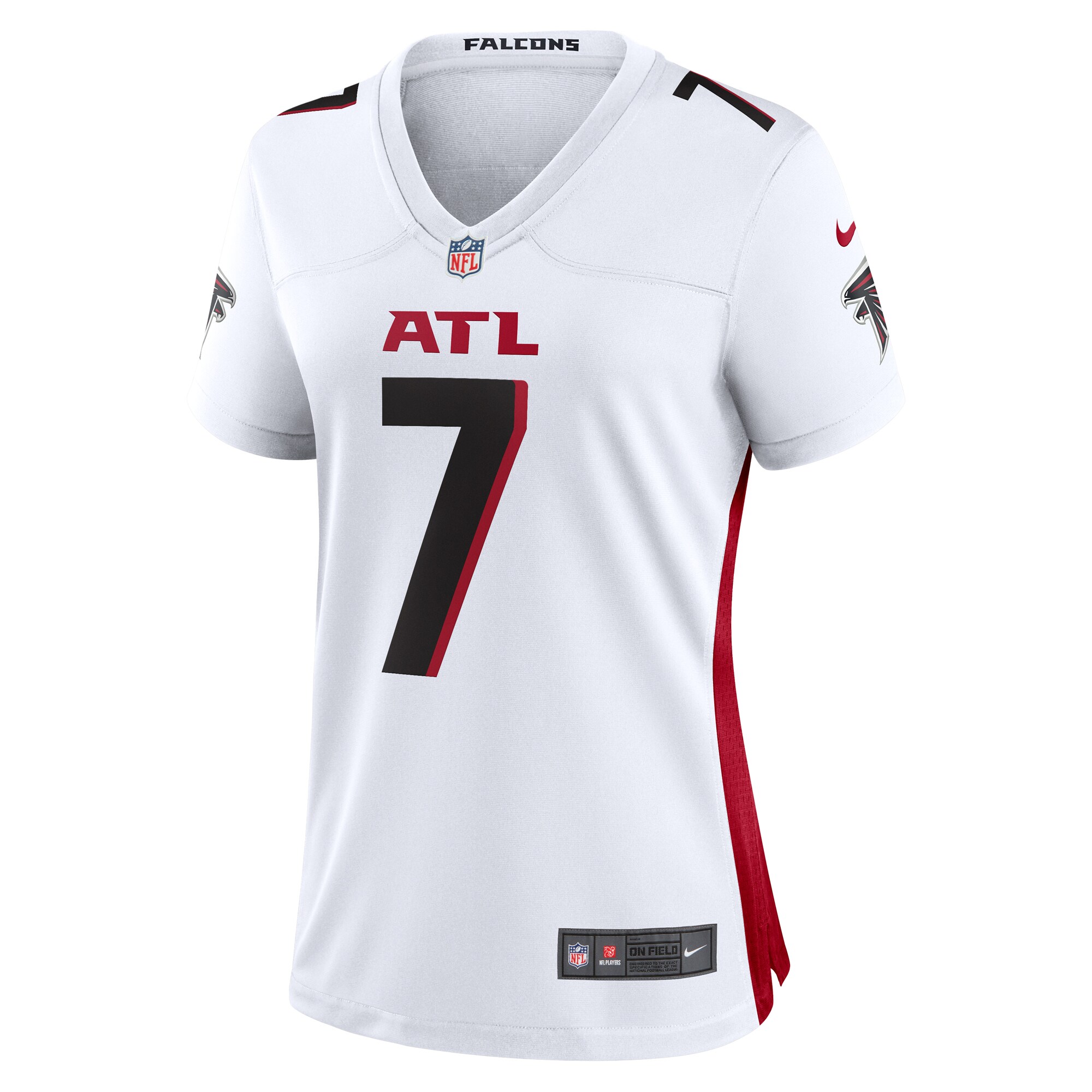 Bijan Robinson Atlanta Falcons Women's Away Game Jersey - White cheap jerseys for sale - CheapJerseys.Shop
