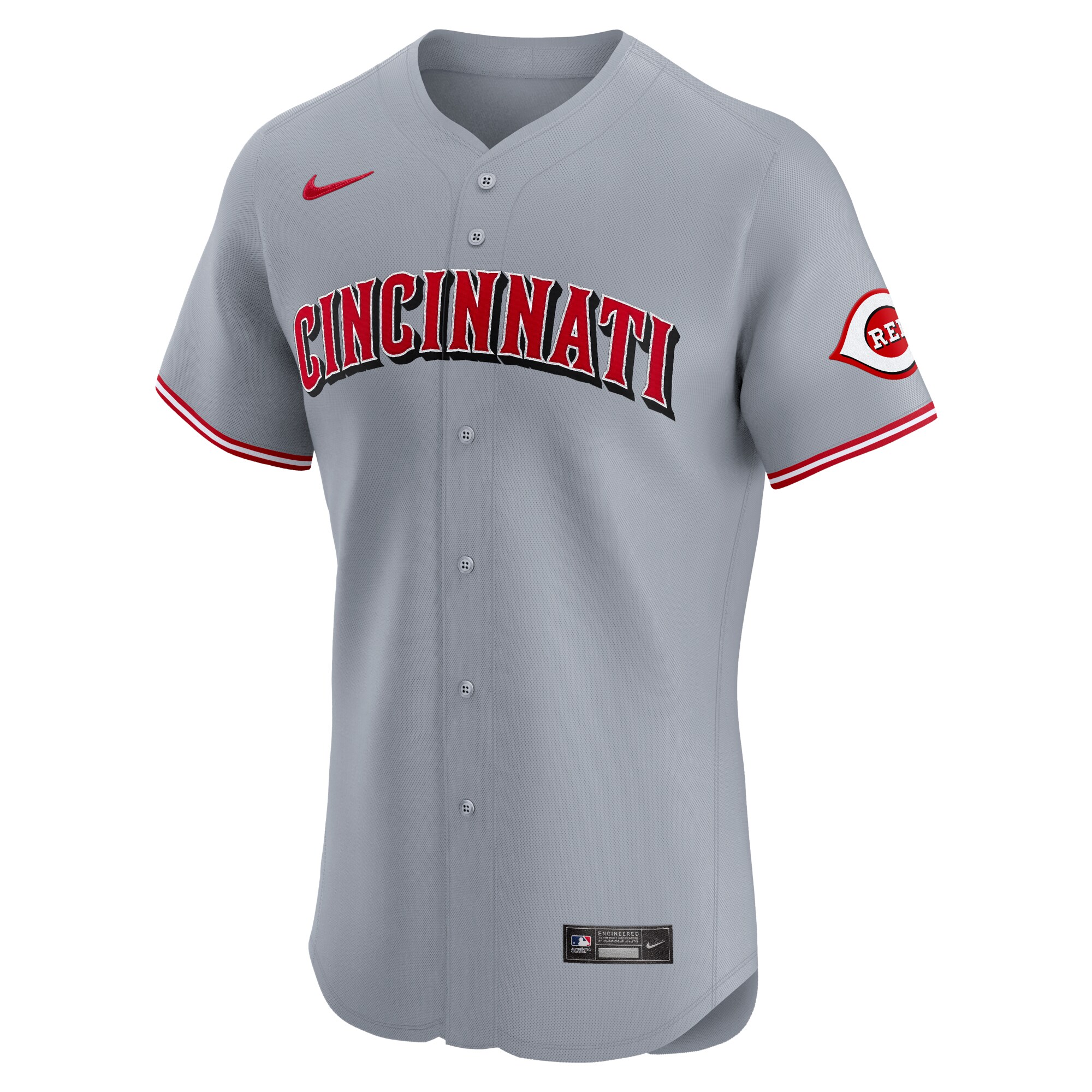 Cincinnati Reds Road 2024 Jackie Robinson Day Elite Jersey - Gray cheap jerseys for sale - CheapJerseys.Shop