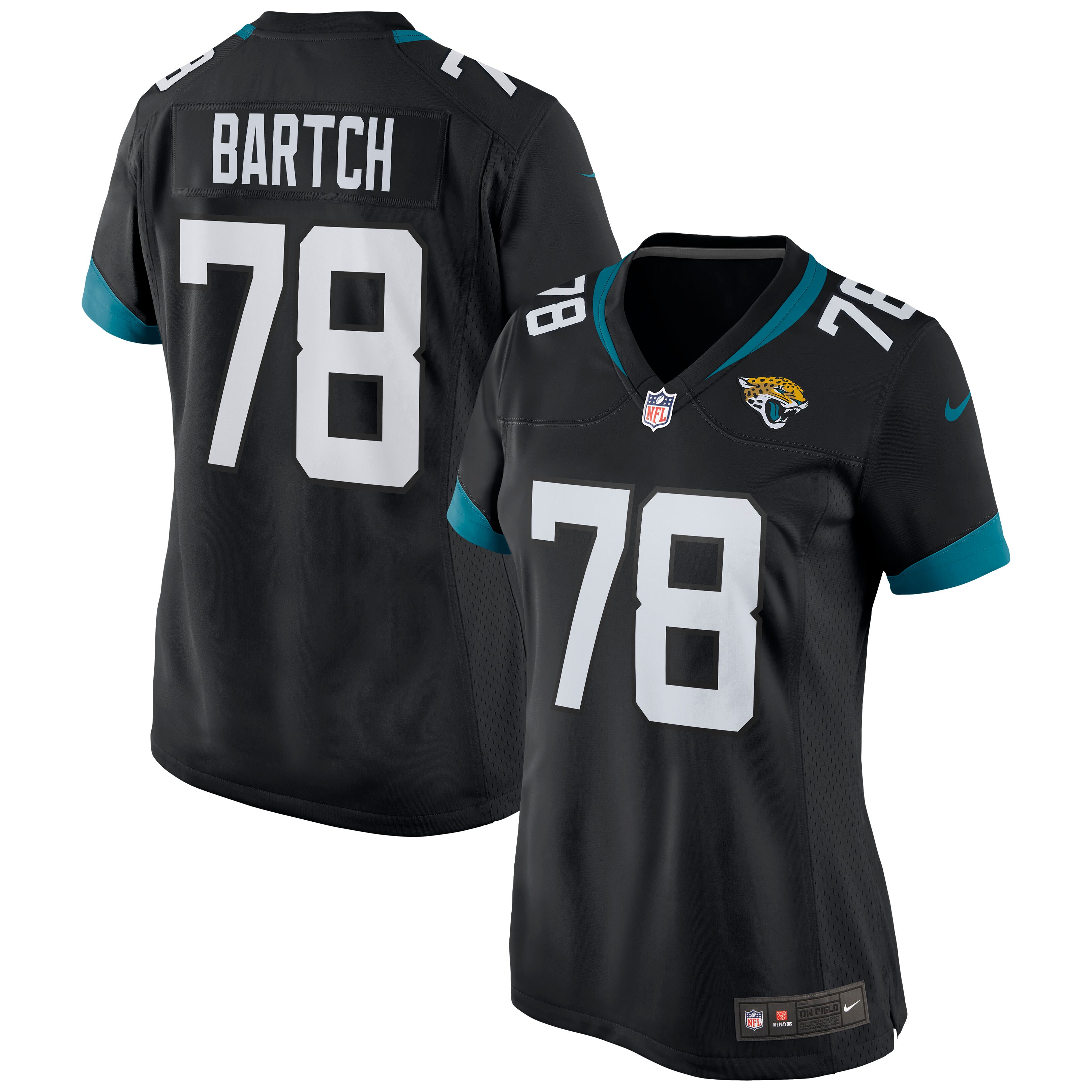 Ben Bartch Jacksonville Jaguars Women's Game Jersey - Black cheap jerseys for sale - CheapJerseys.Shop