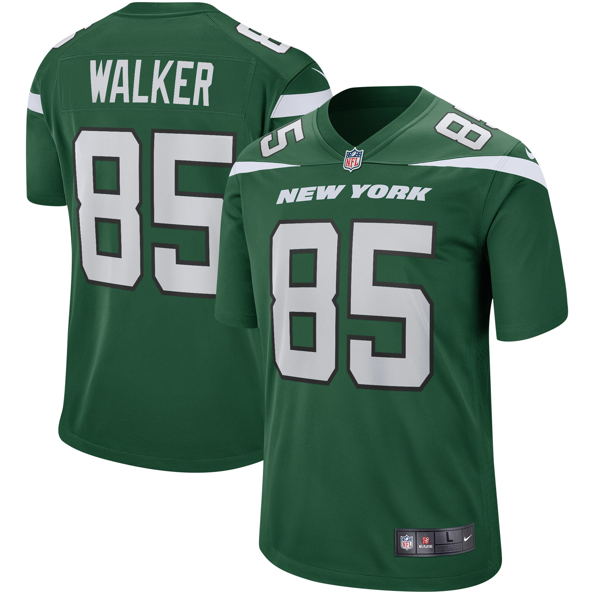 Wesley Walker New York Jets Game Retired Player Jersey - Gotham Green cheap jerseys for sale - CheapJerseys.Shop