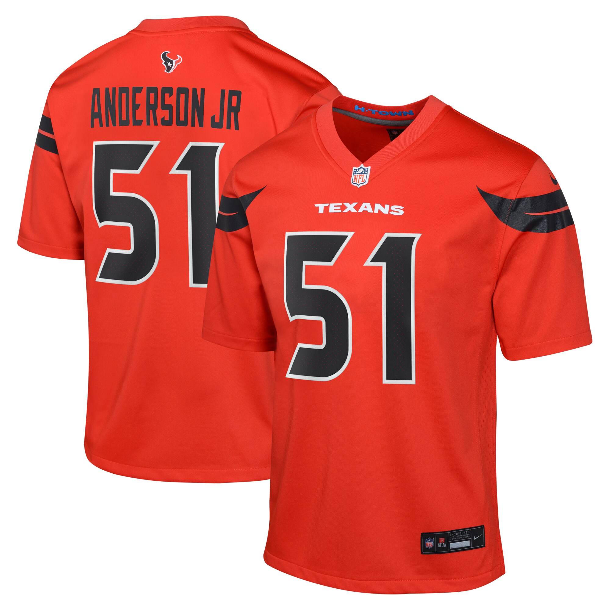 Will Anderson Jr. Houston Texans Youth Alternate Game Jersey - Red cheap jerseys for sale - CheapJerseys.Shop