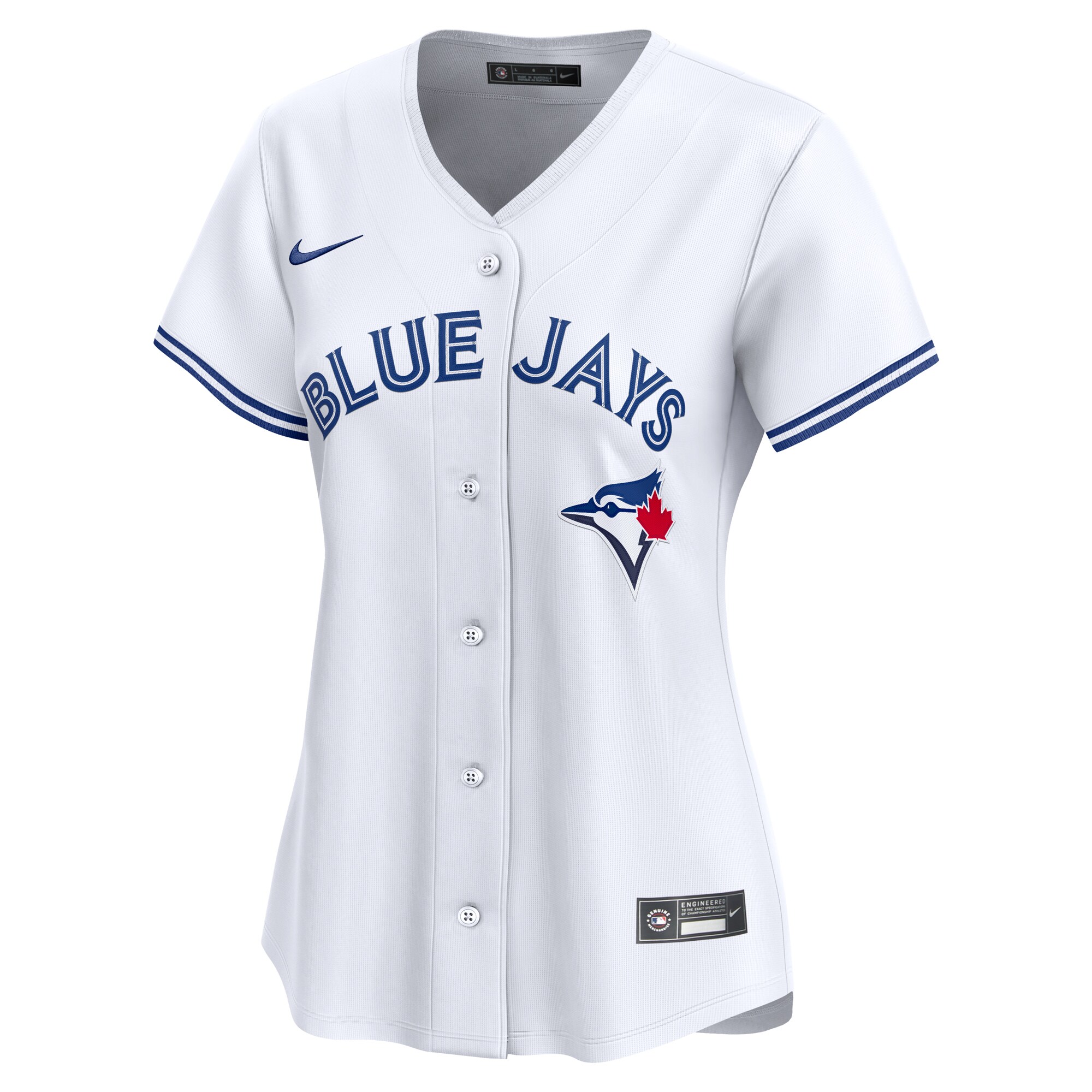 Toronto Blue Jays Women's #1 Mom Home Limited Jersey - White cheap jerseys for sale - CheapJerseys.Shop