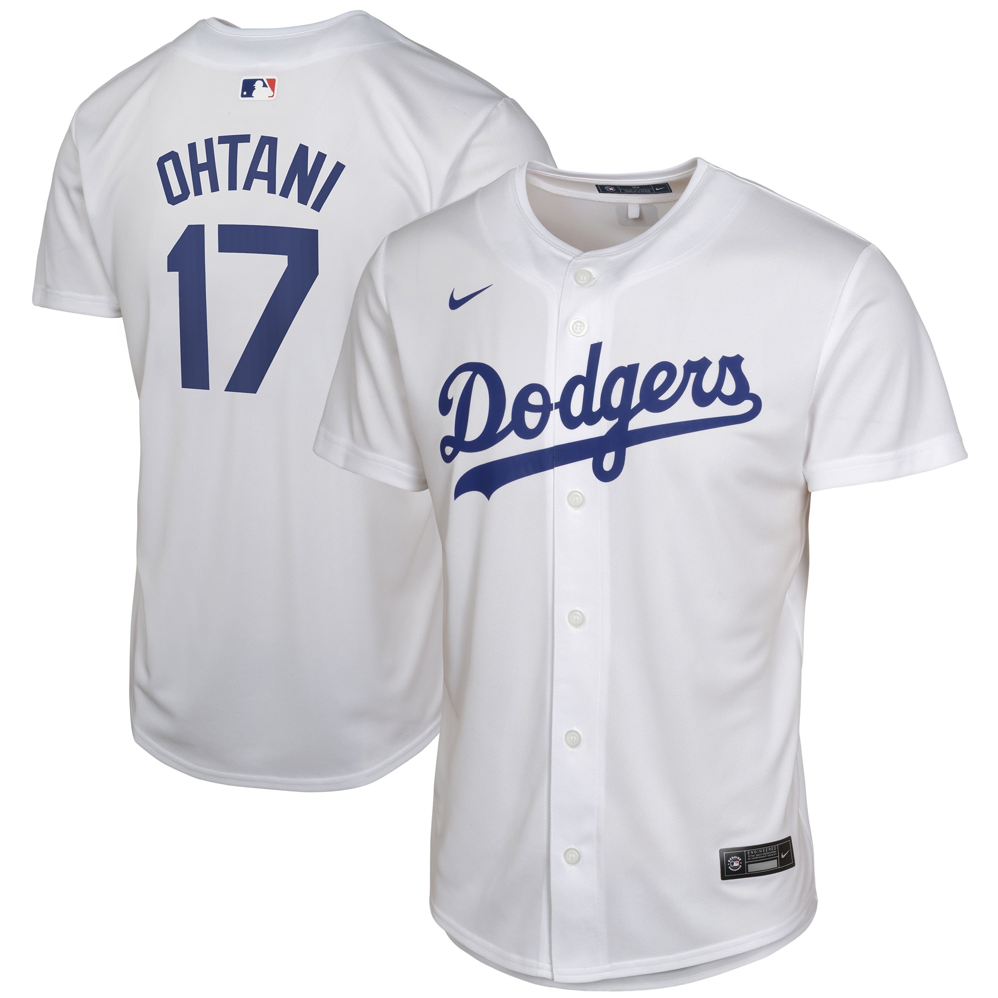 Shohei Ohtani Los Angeles Dodgers Youth Home Player Game Jersey - White cheap jerseys for sale - CheapJerseys.Shop