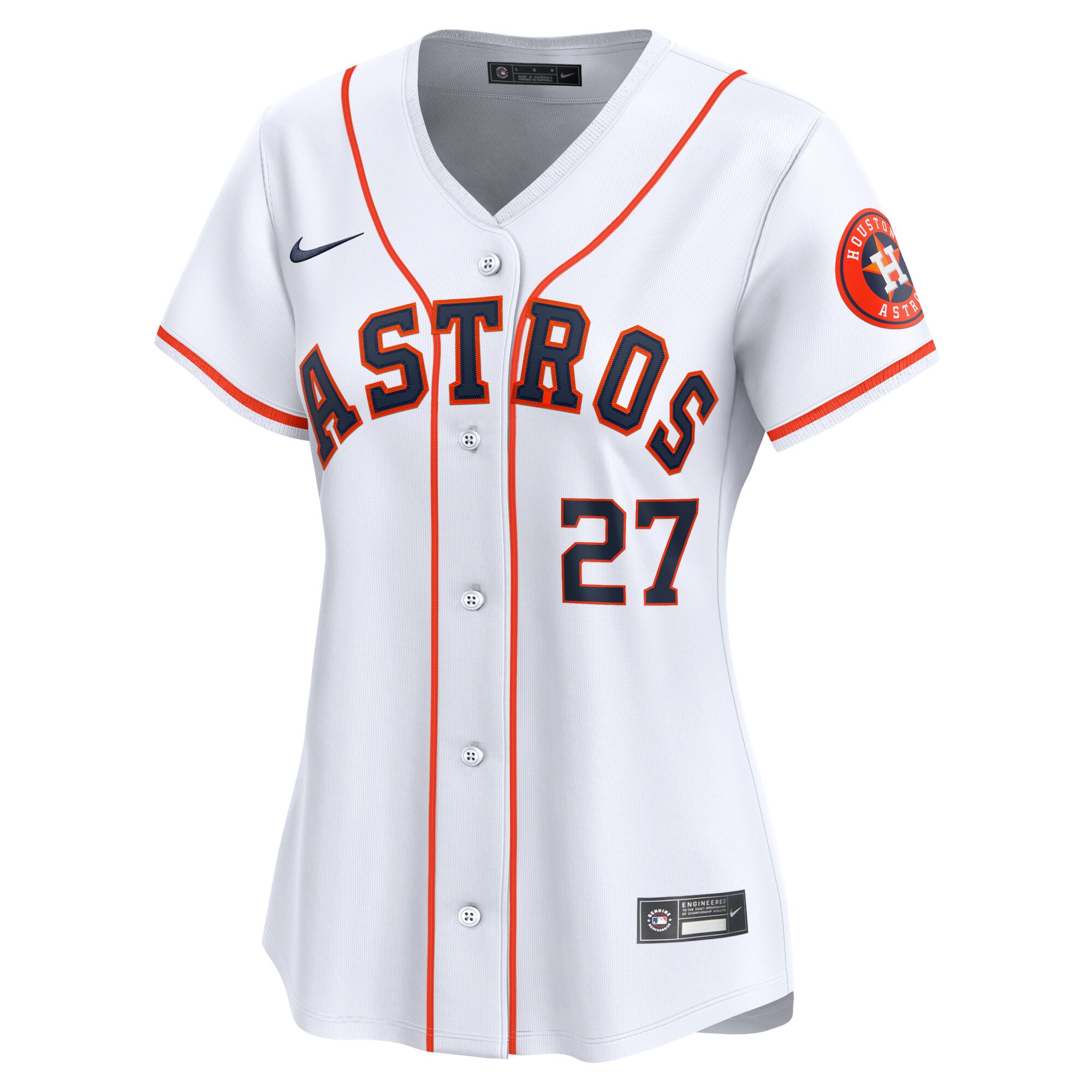 Jose Altuve Houston Astros Women's Home Limited Player Jersey - White cheap jerseys for sale - CheapJerseys.Shop