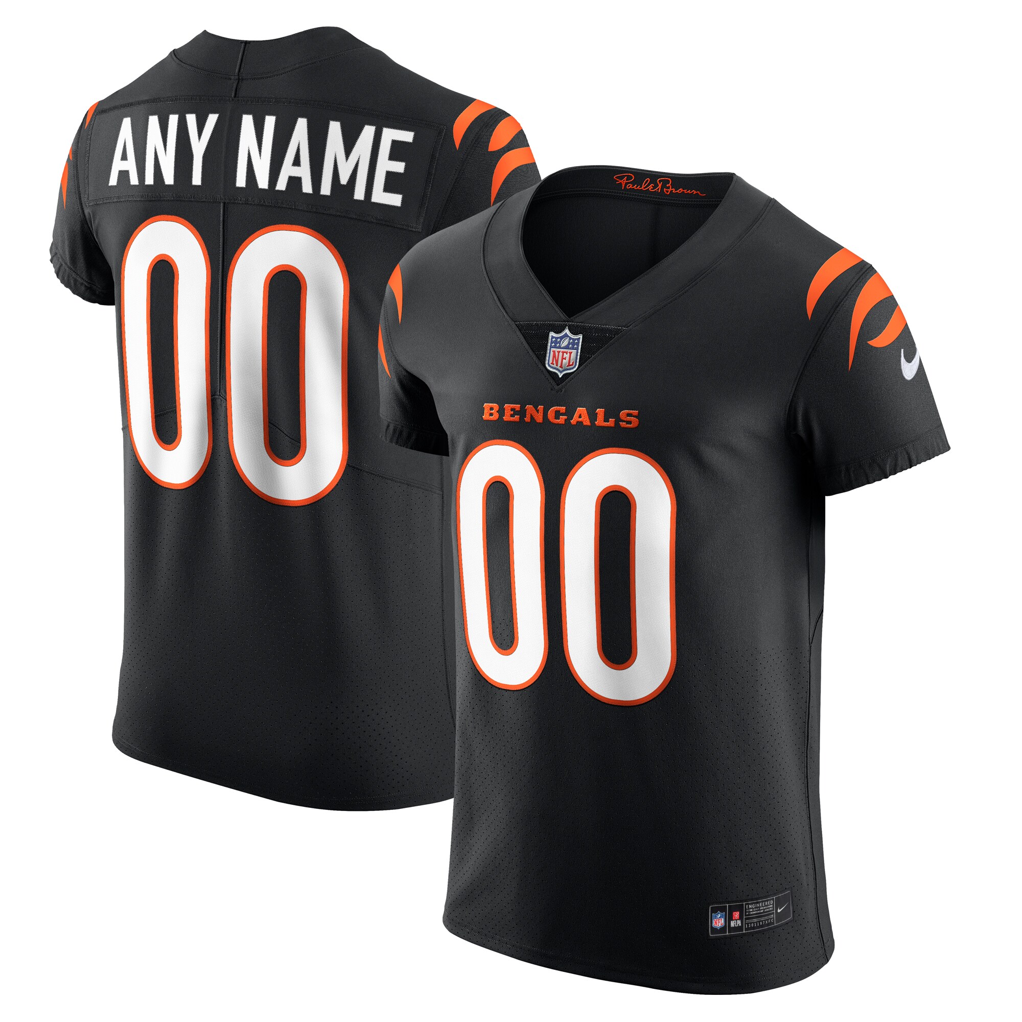 Cincinnati Bengals Vapor Elite Custom Jersey - Black cheap jerseys for sale - CheapJerseys.Shop