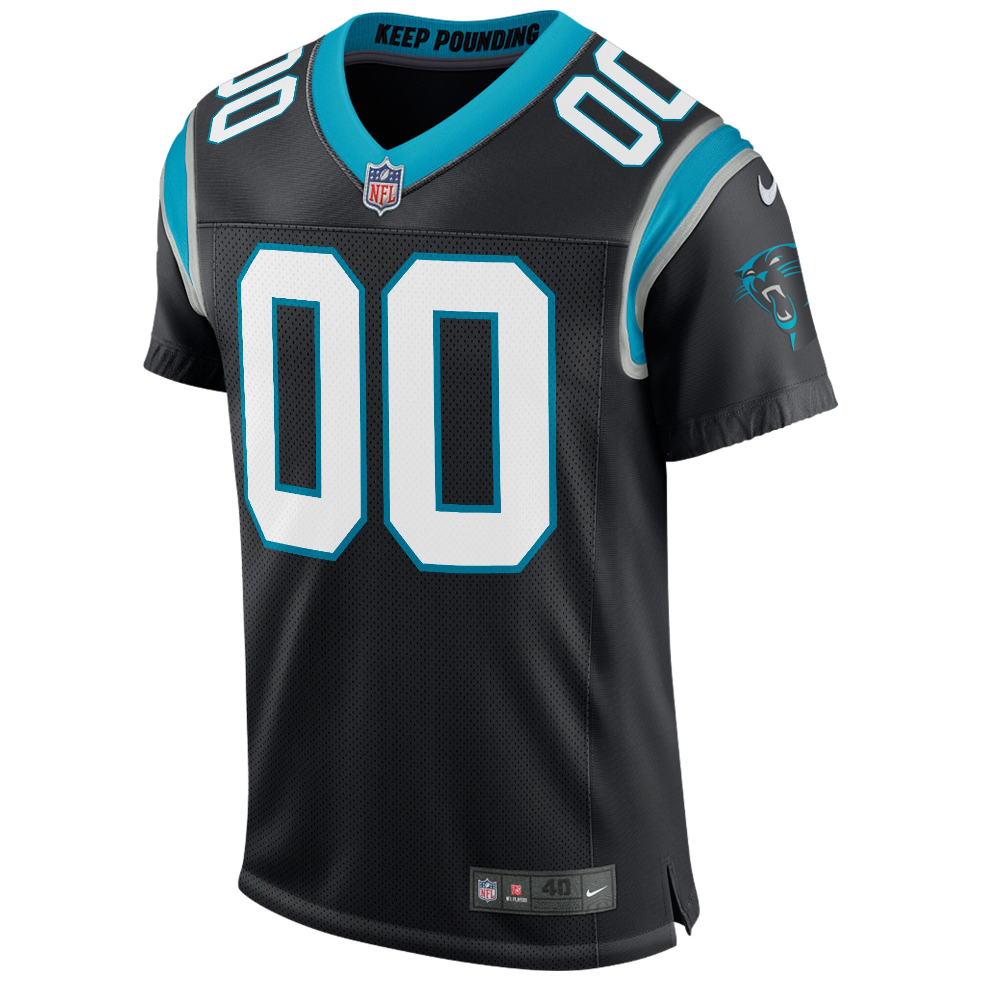 Carolina Panthers Classic Custom Elite Jersey - Black cheap jerseys for sale - CheapJerseys.Shop