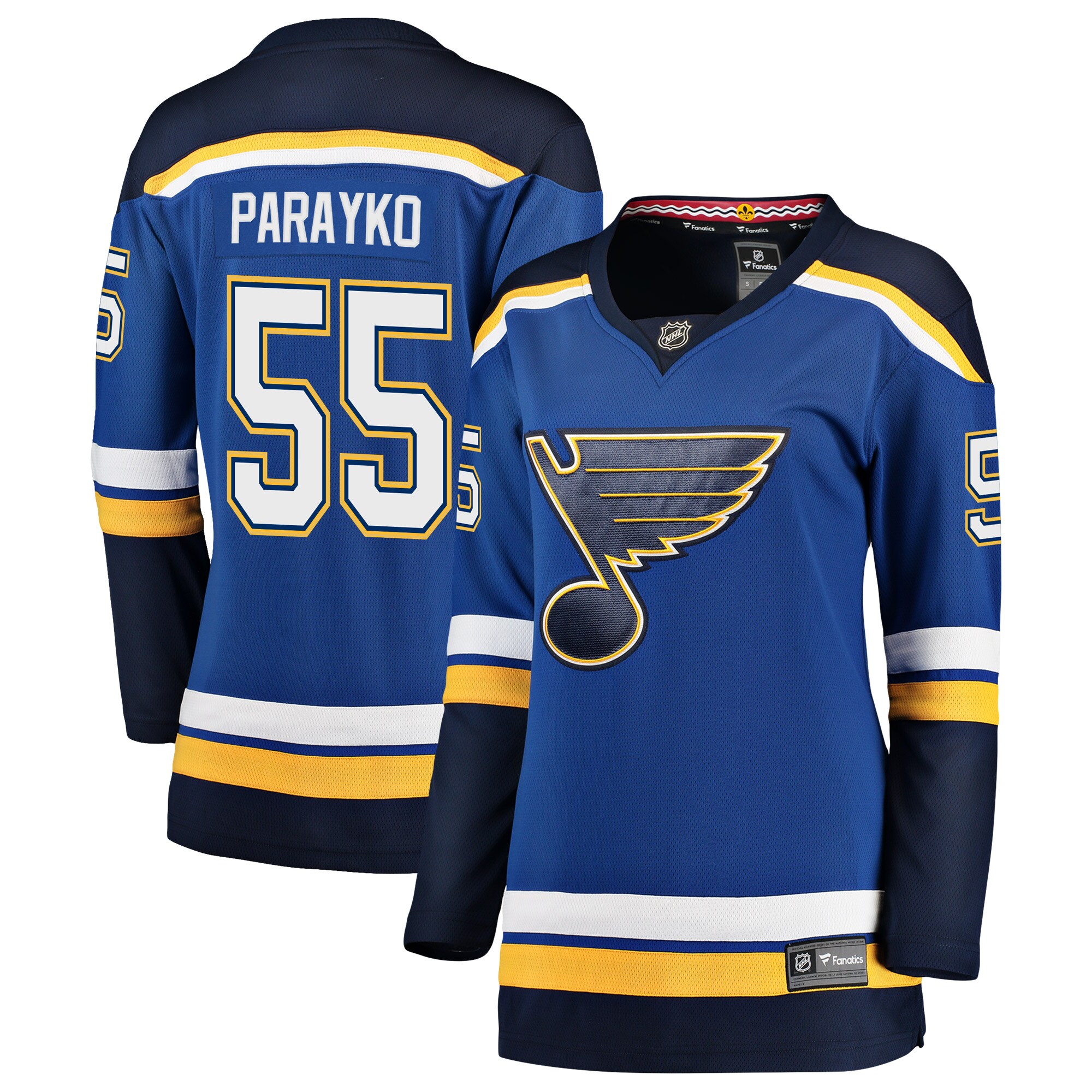 Colton Parayko St. Louis Blues Fanatics Women's Breakaway Player Jersey - Blue cheap jerseys for sale - CheapJerseys.Shop