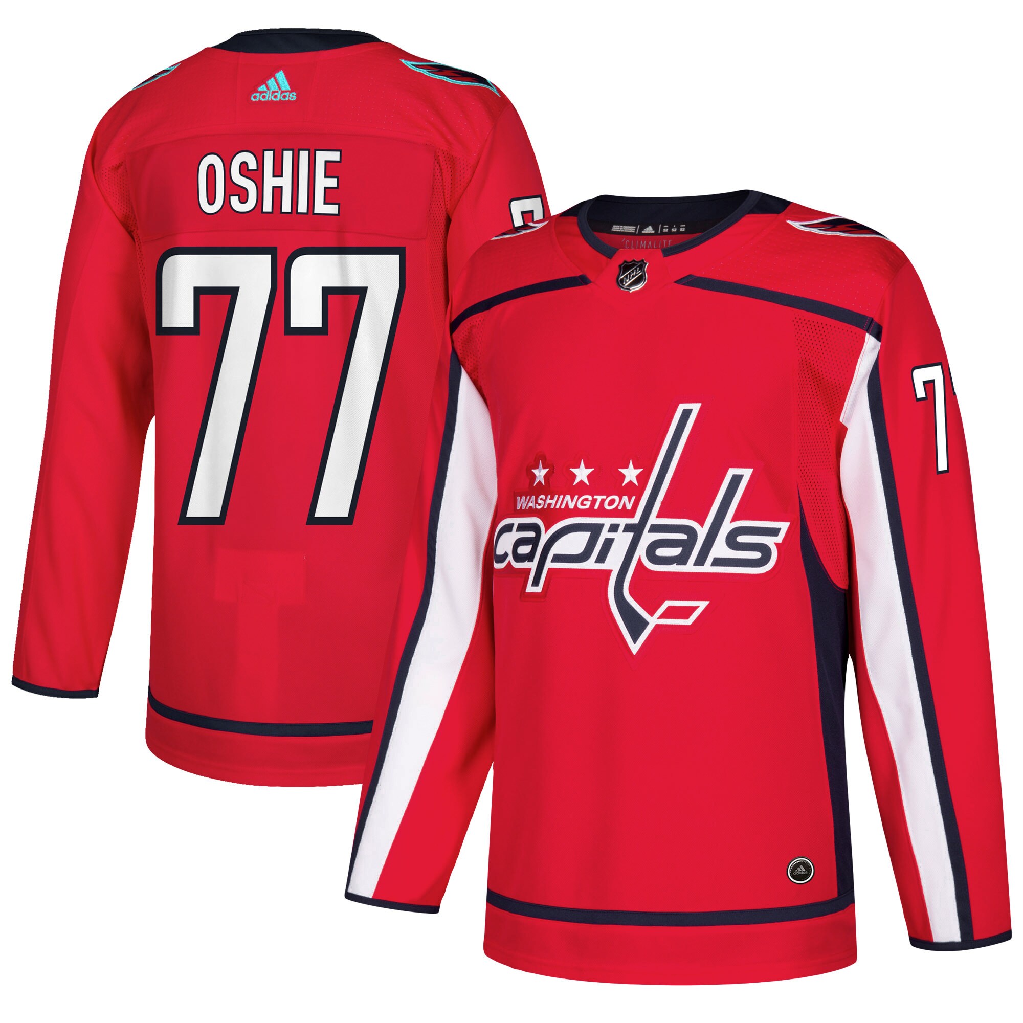 TJ Oshie Washington Capitals Authentic Player Jersey - Red cheap jerseys for sale - CheapJerseys.Shop