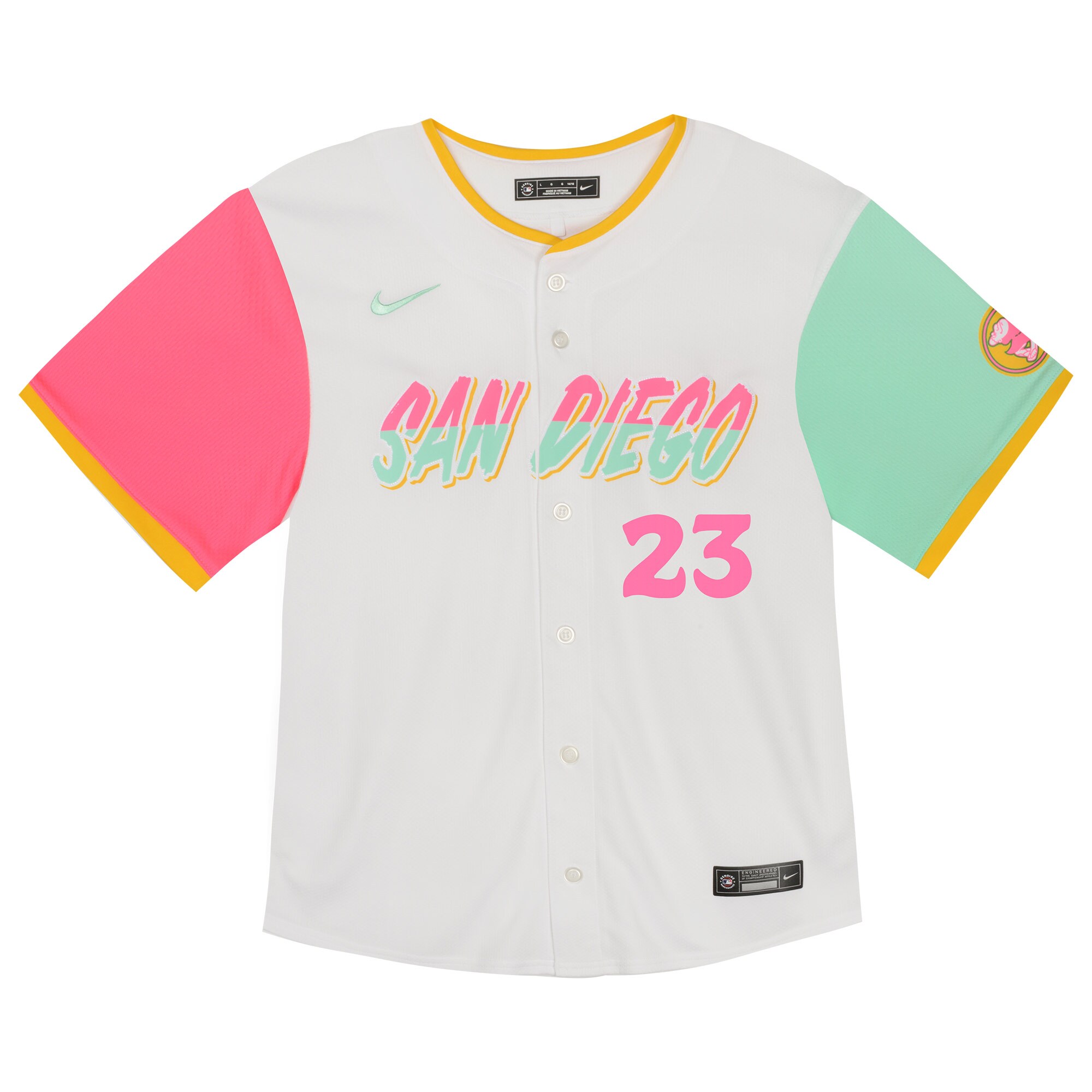Fernando Tatis Jr. San Diego Padres Toddler City Connect Limited Player Jersey - White cheap jerseys for sale - CheapJerseys.Shop