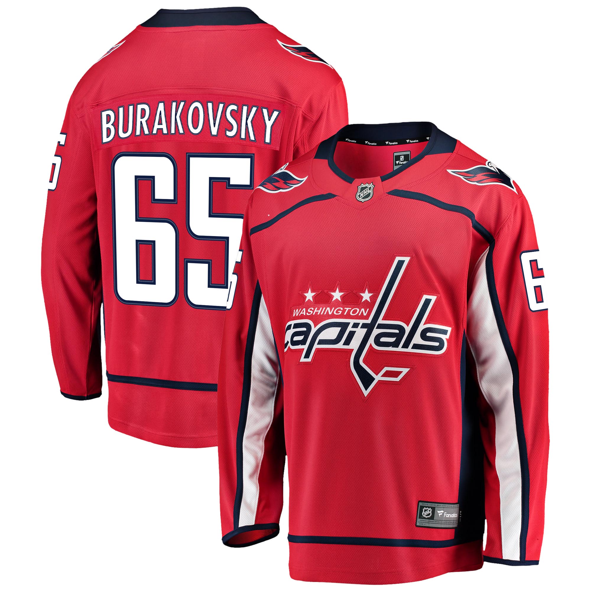 Andre Burakovsky Washington Capitals Fanatics Breakaway Home Player Jersey - Red cheap jerseys for sale - CheapJerseys.Shop