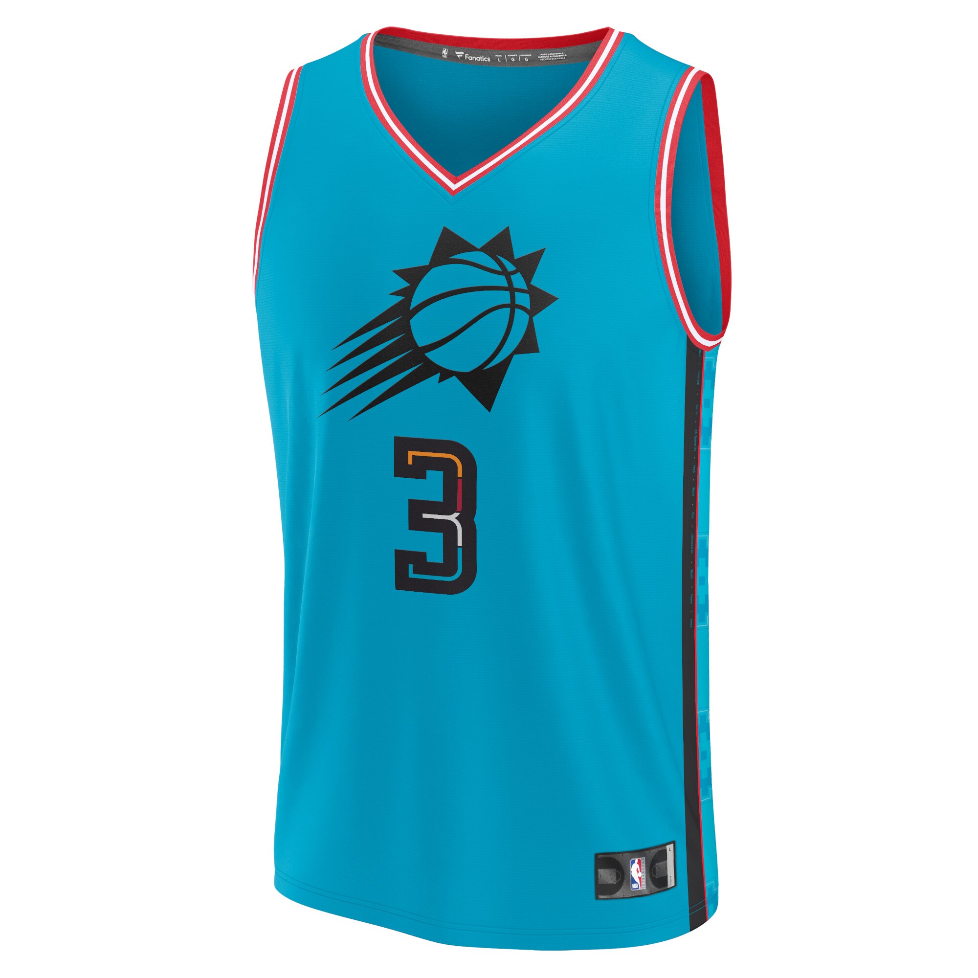 Chris Paul Phoenix Suns Fanatics Fastbreak Jersey - City Edition - Teal cheap jerseys for sale - CheapJerseys.Shop