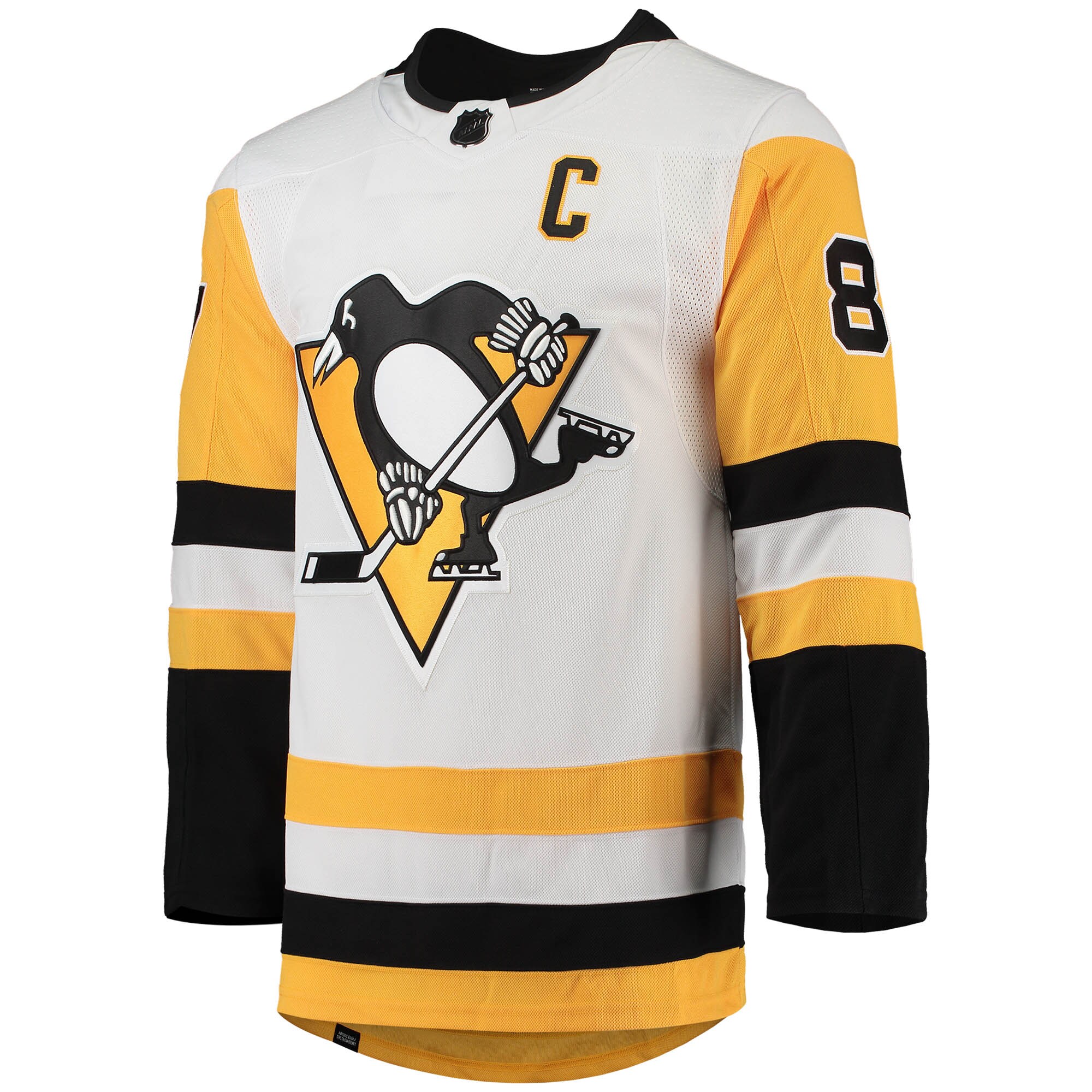 Sidney Crosby Pittsburgh Penguins Away Primegreen Authentic Pro Player Jersey - White cheap jerseys for sale - CheapJerseys.Shop