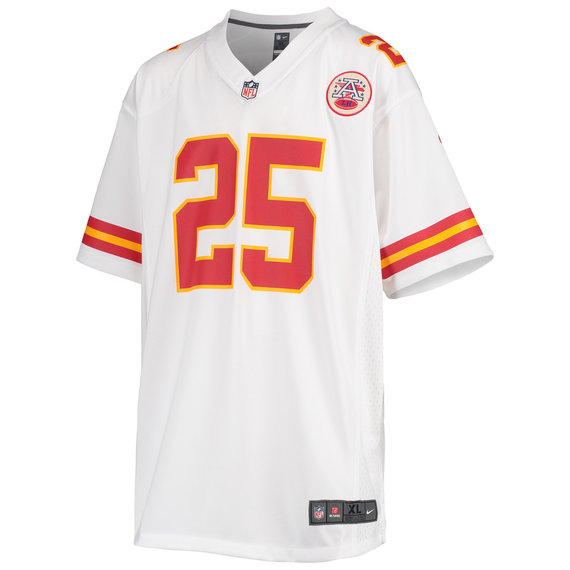 Clyde Edwards-Helaire Kansas City Chiefs Youth Game Jersey - White cheap jerseys for sale - CheapJerseys.Shop